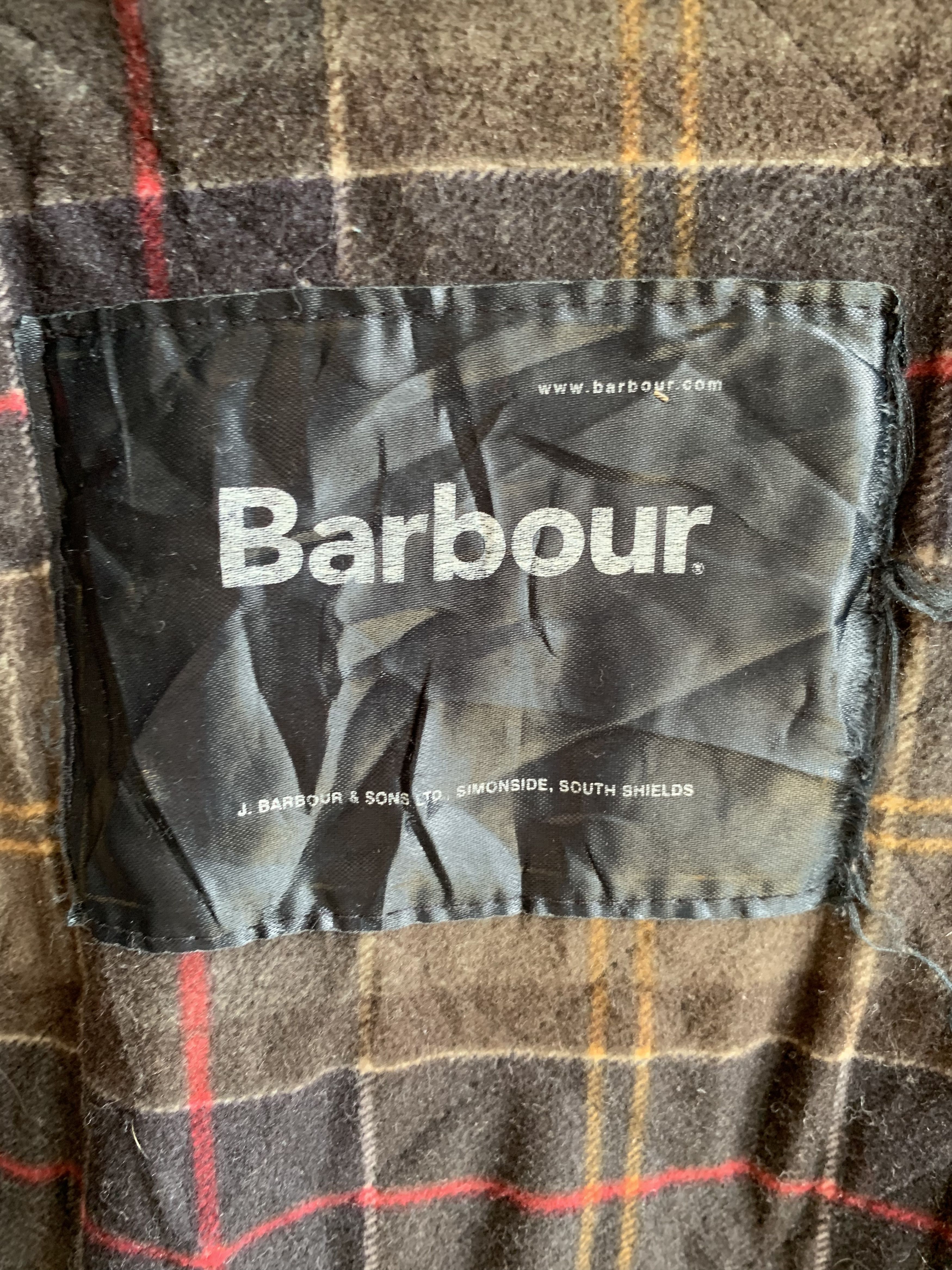 Barbour Vintage Barbour Denim Jacket Size US XL / EU 56 / 4 - 12 Thumbnail