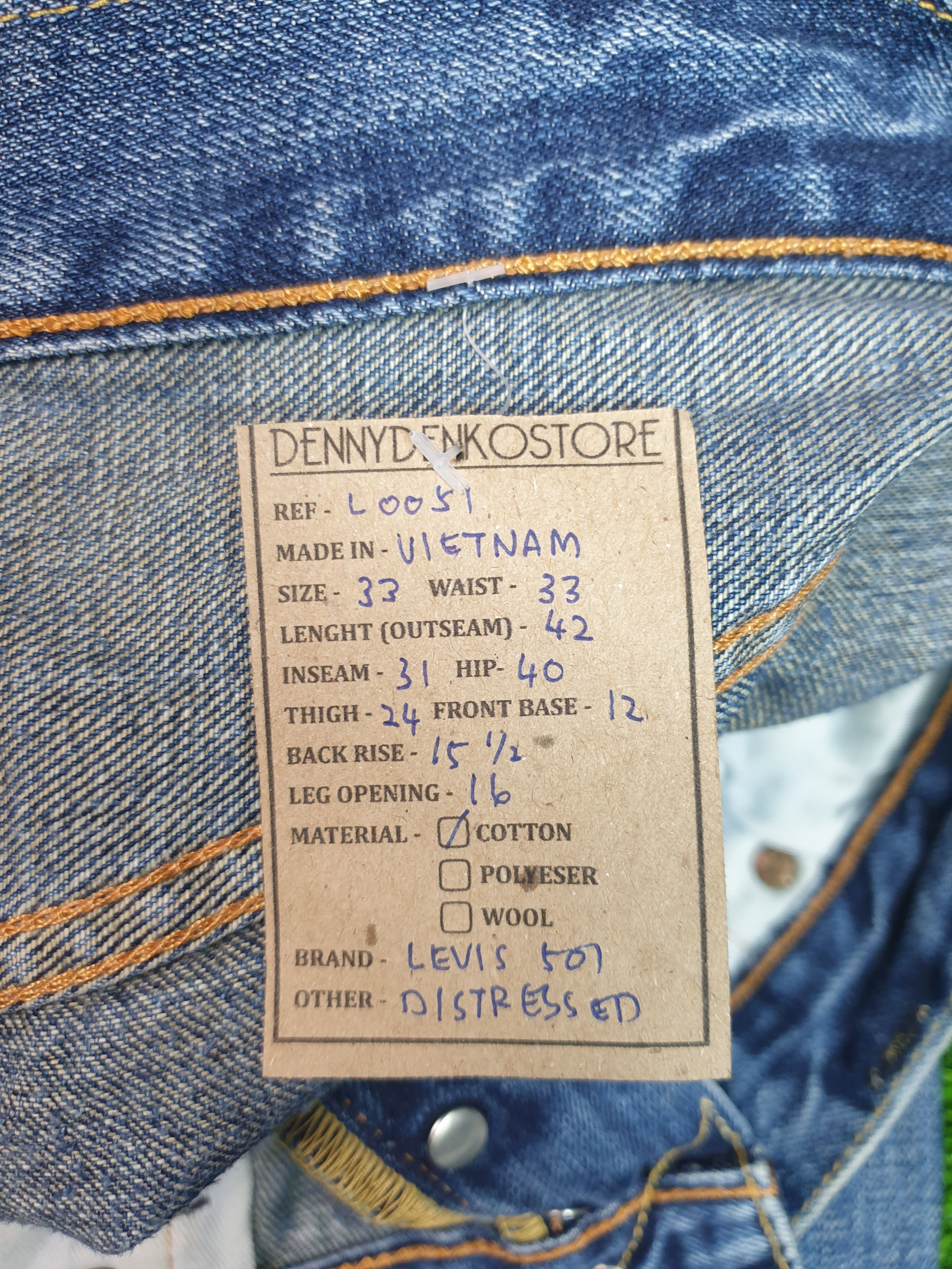 Levi's Vintage LEVIS 501 Sun Faded Distressed Size 33X31 L0051 Size US 33 - 12 Thumbnail