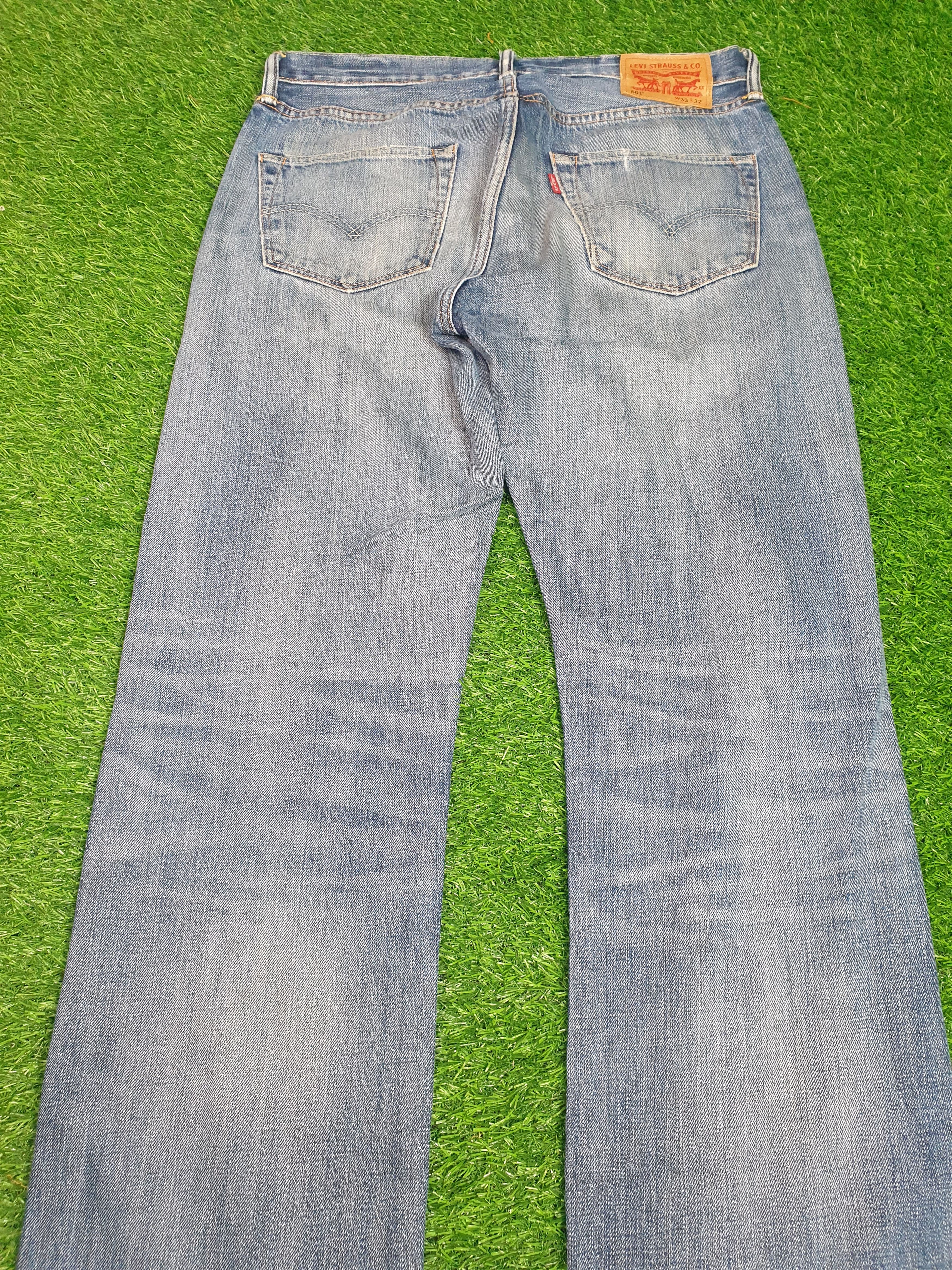 Levi's Vintage LEVIS 501 Sun Faded Distressed Size 33X31 L0051 Size US 33 - 7 Thumbnail