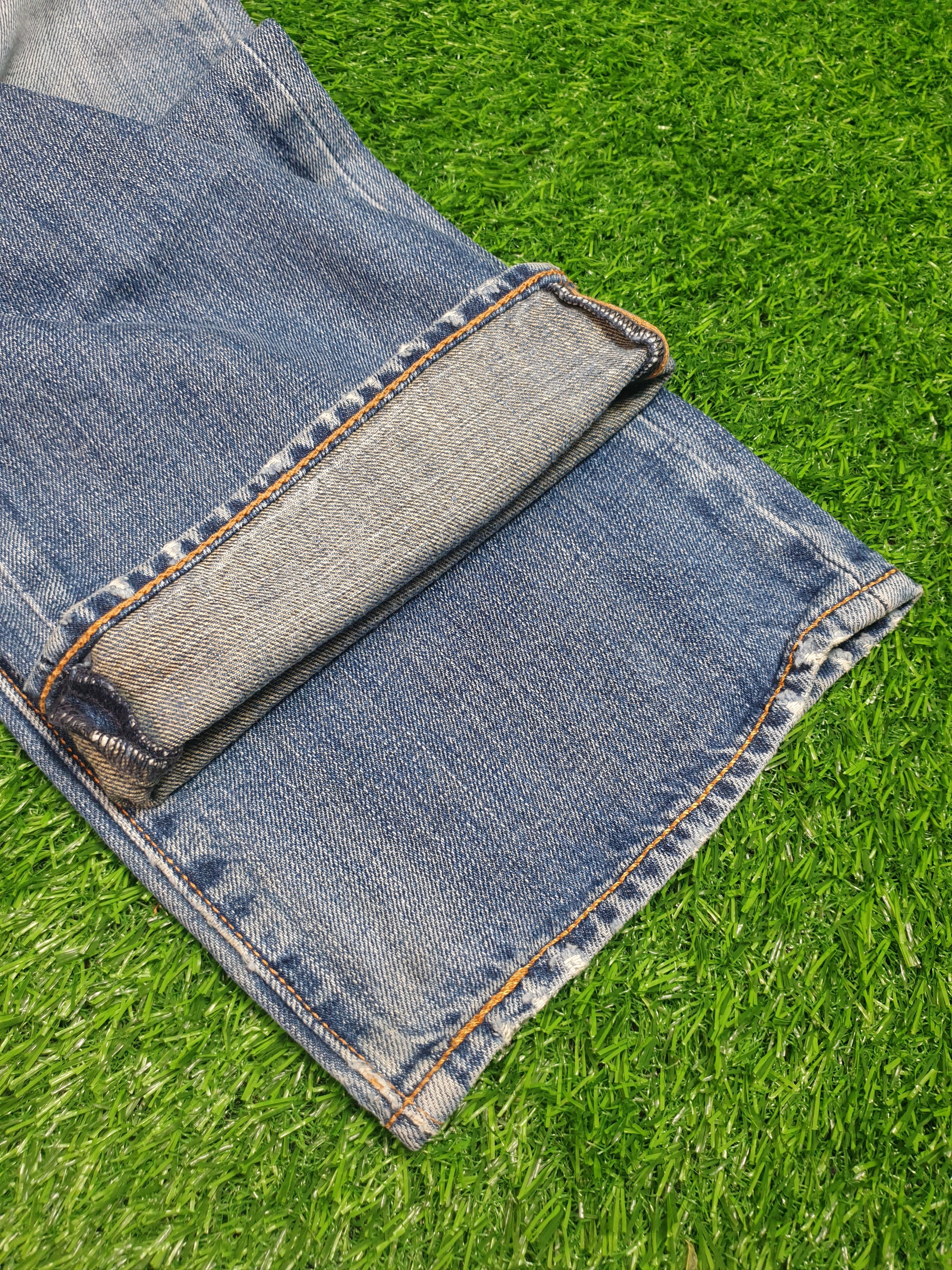 Levi's Vintage LEVIS 501 Sun Faded Distressed Size 33X31 L0051 Size US 33 - 4 Thumbnail