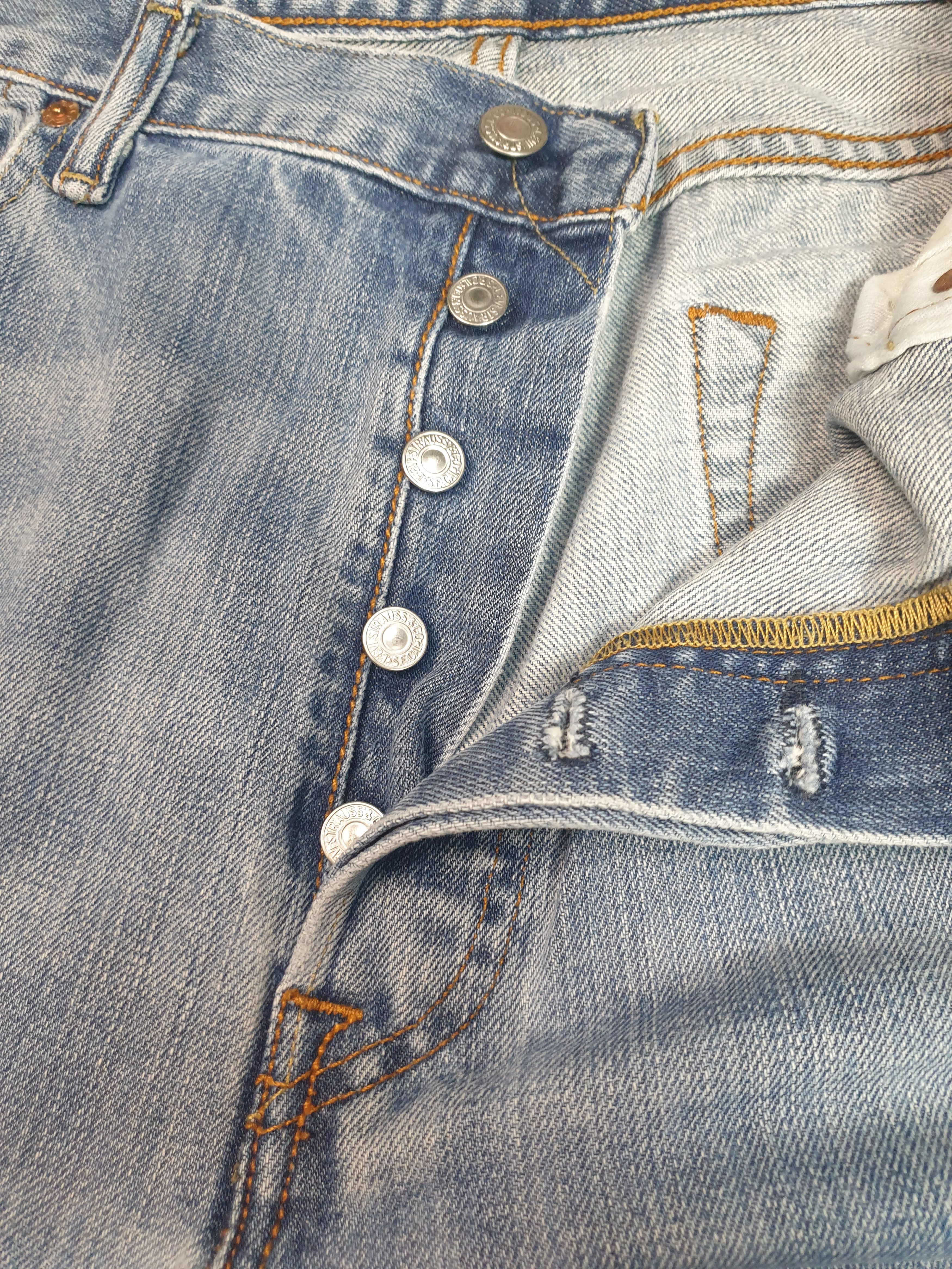 Levi's Vintage LEVIS 501 Sun Faded Distressed 36X30 Jeans L0075 Size US 36 / EU 52 - 7 Thumbnail