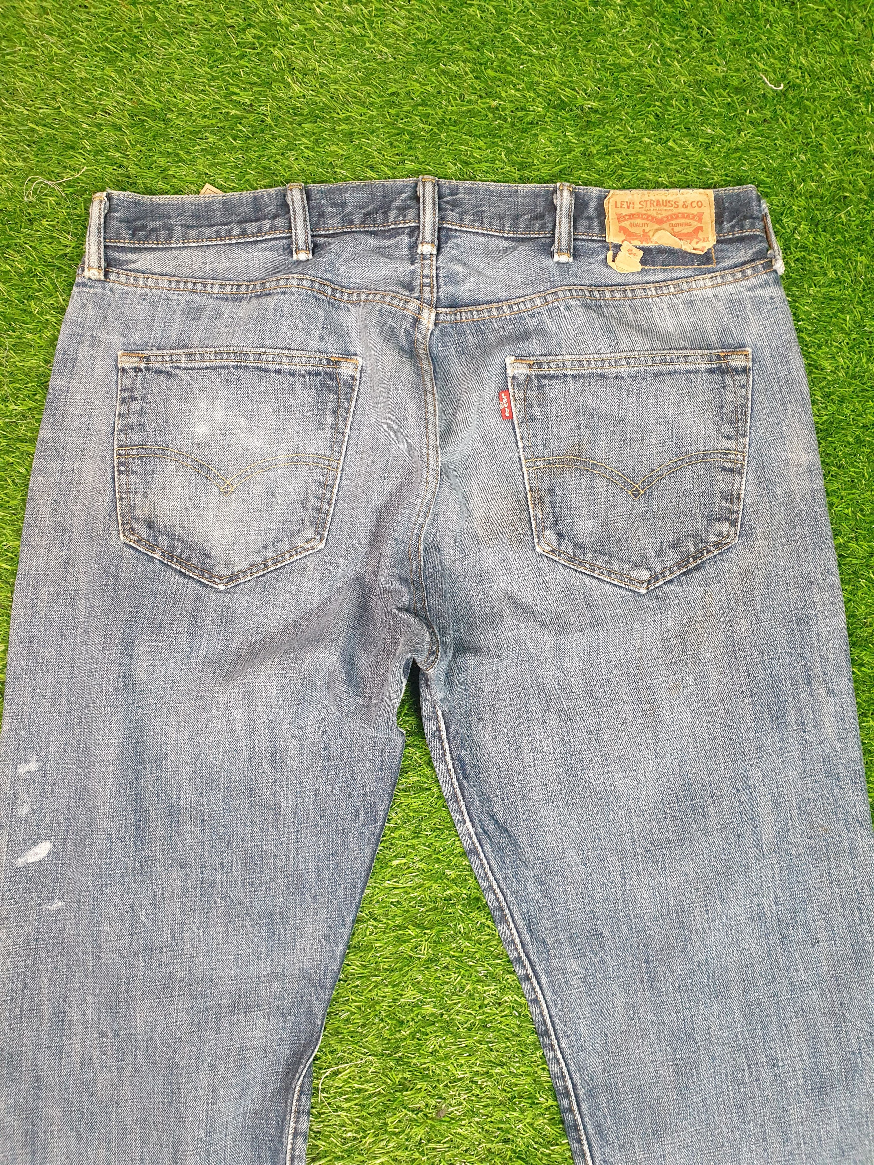 Levi's Vintage LEVIS 501 Sun Faded Paint Size 38X32 Jeans L0067 Size US 38 / EU 54 - 9 Thumbnail