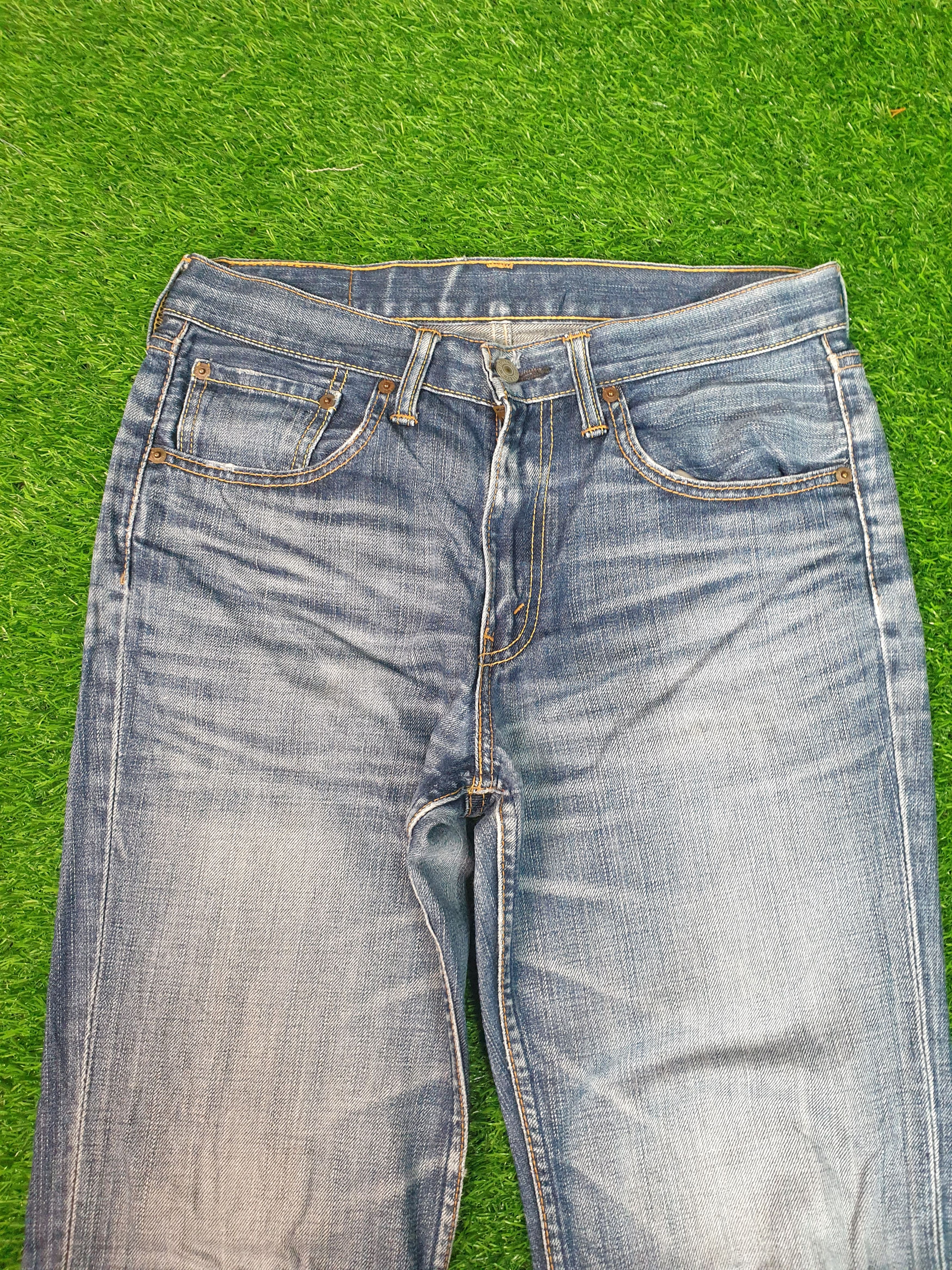 Levi's Vintage Clothing Vintage LEVIS 707 Flare Faded Distressed 32X29 Jeans L0116 Size US 32 / EU 48 - 4 Thumbnail