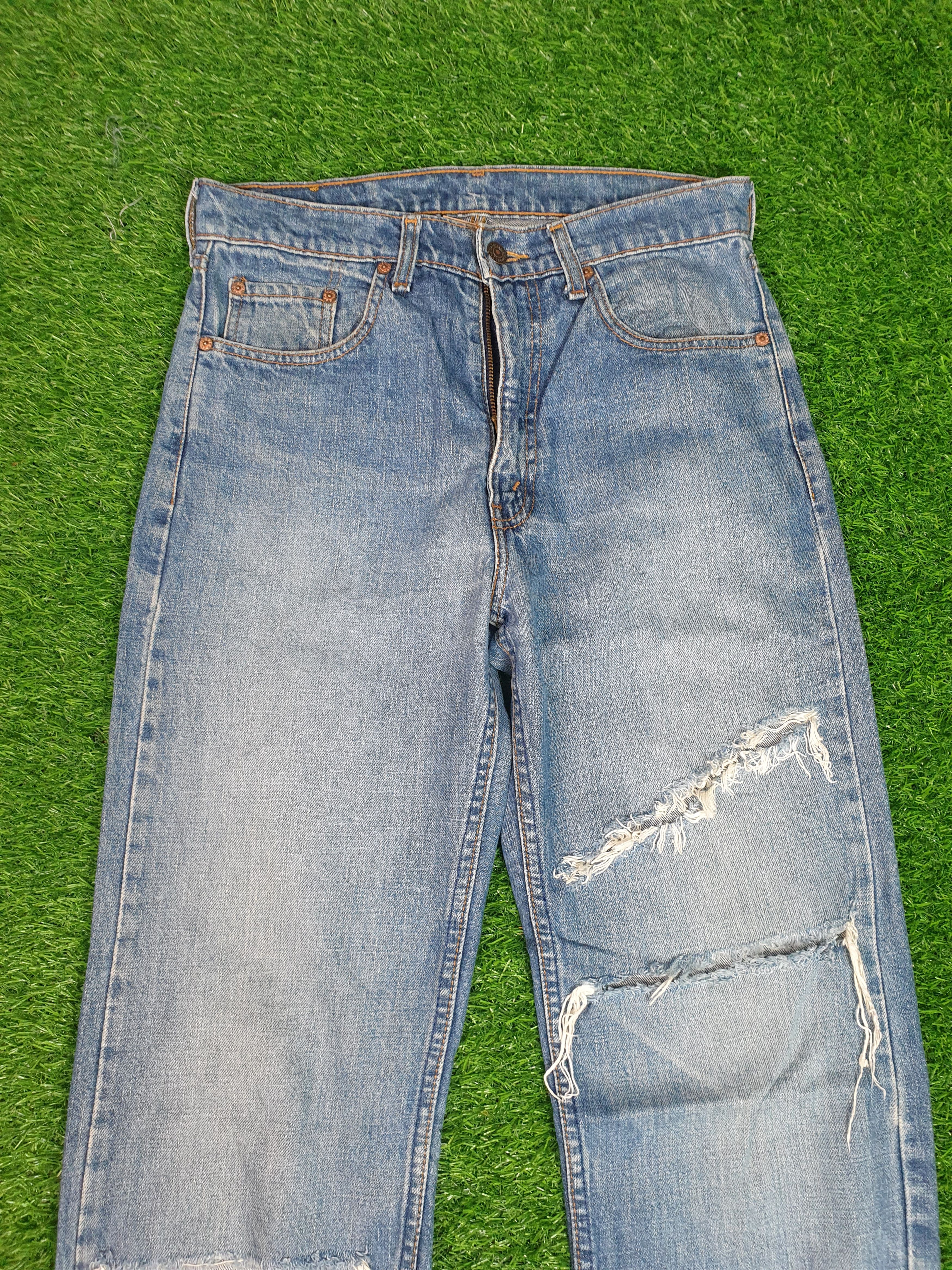 Levi's Vintage LEVIS 509 Faded Distressed Size 30X31 Jeans L0098 Size US 30 / EU 46 - 4 Thumbnail