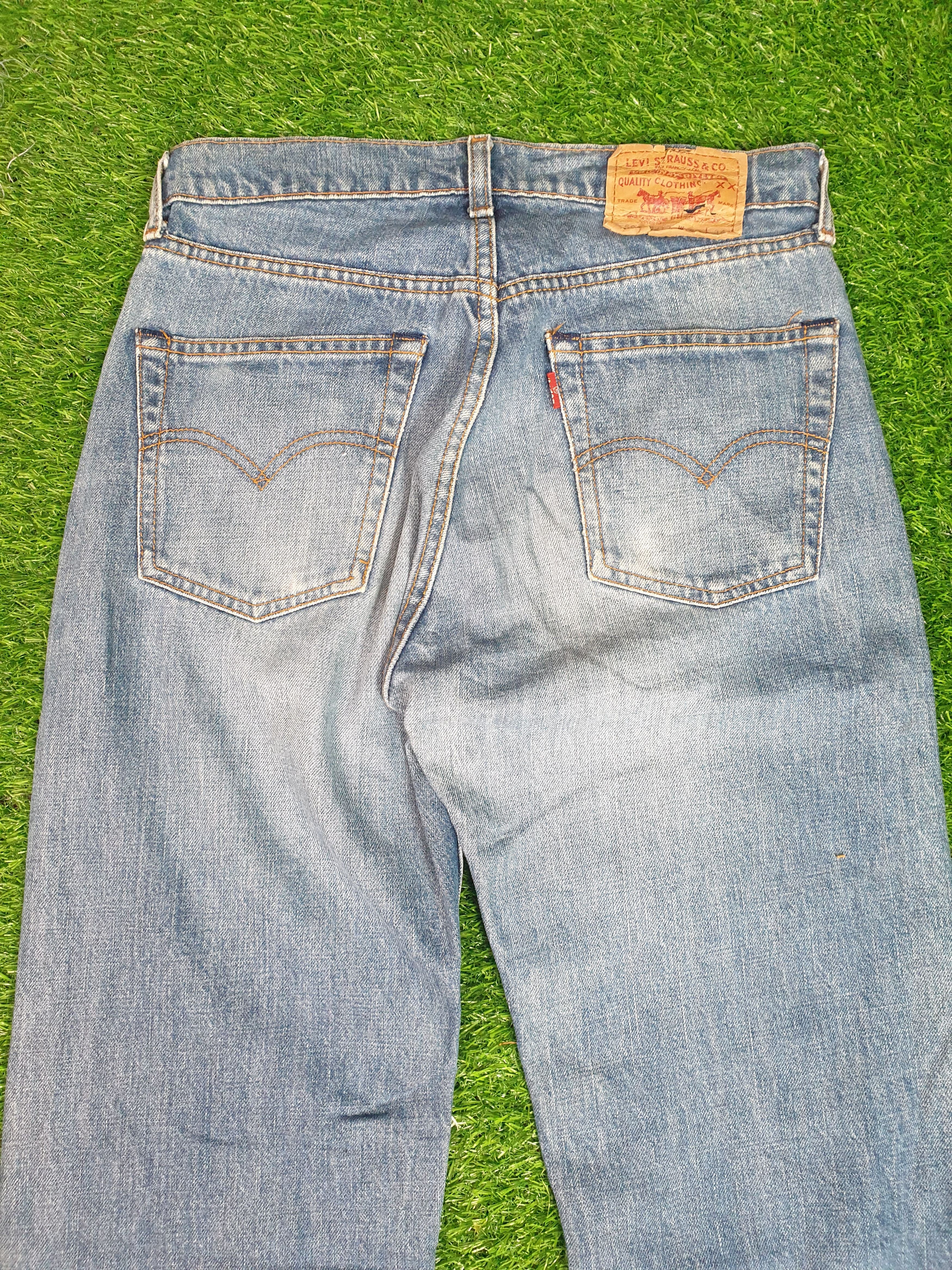 Levi's Vintage LEVIS 509 Faded Distressed Size 30X31 Jeans L0098 Size US 30 / EU 46 - 7 Thumbnail