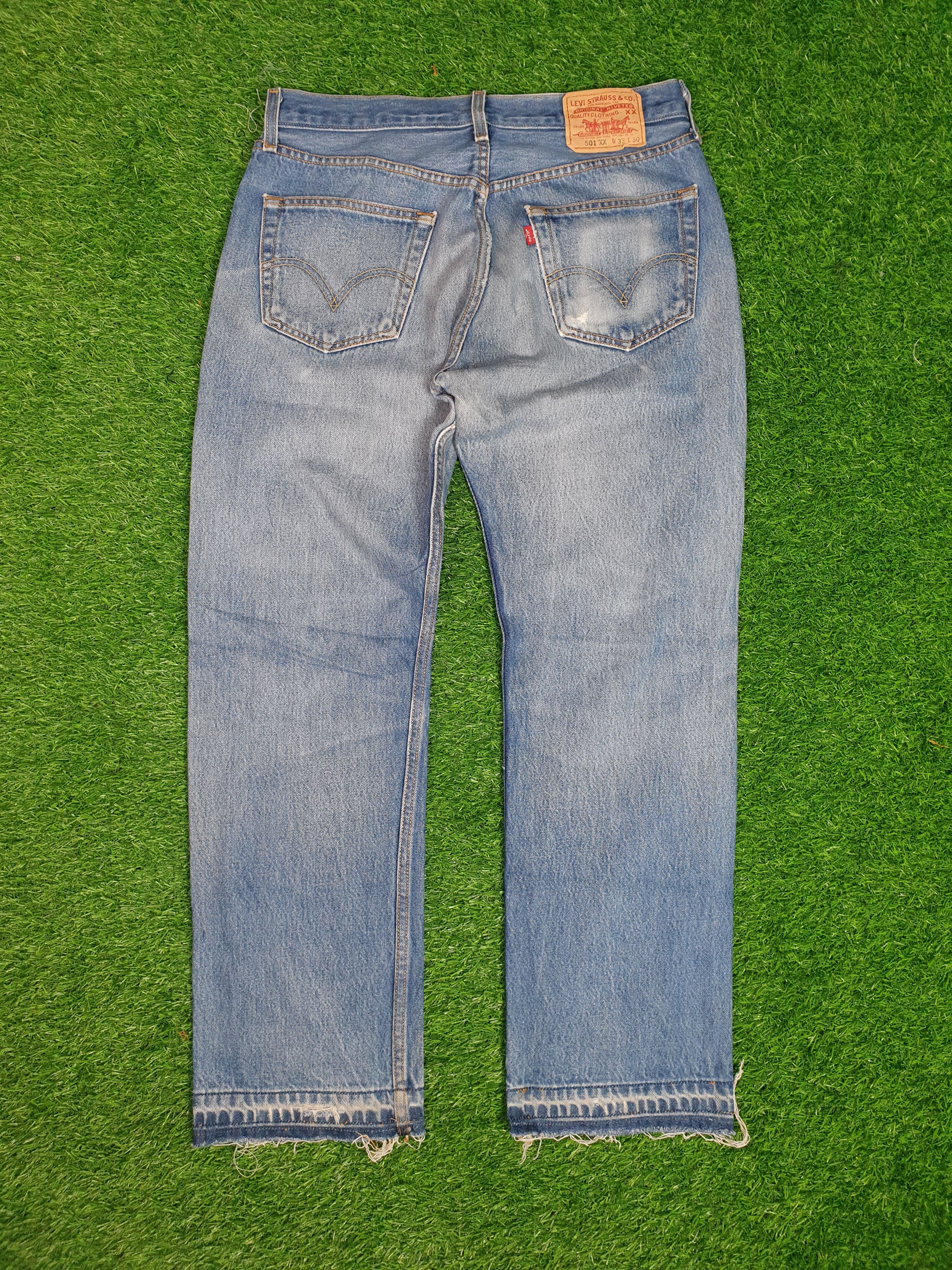 Levi's Vintage Clothing Vintage LEVIS 501 XX Sun Faded Distressed 32X28.5 L0052 Size US 32 / EU 48 - 2 Thumbnail