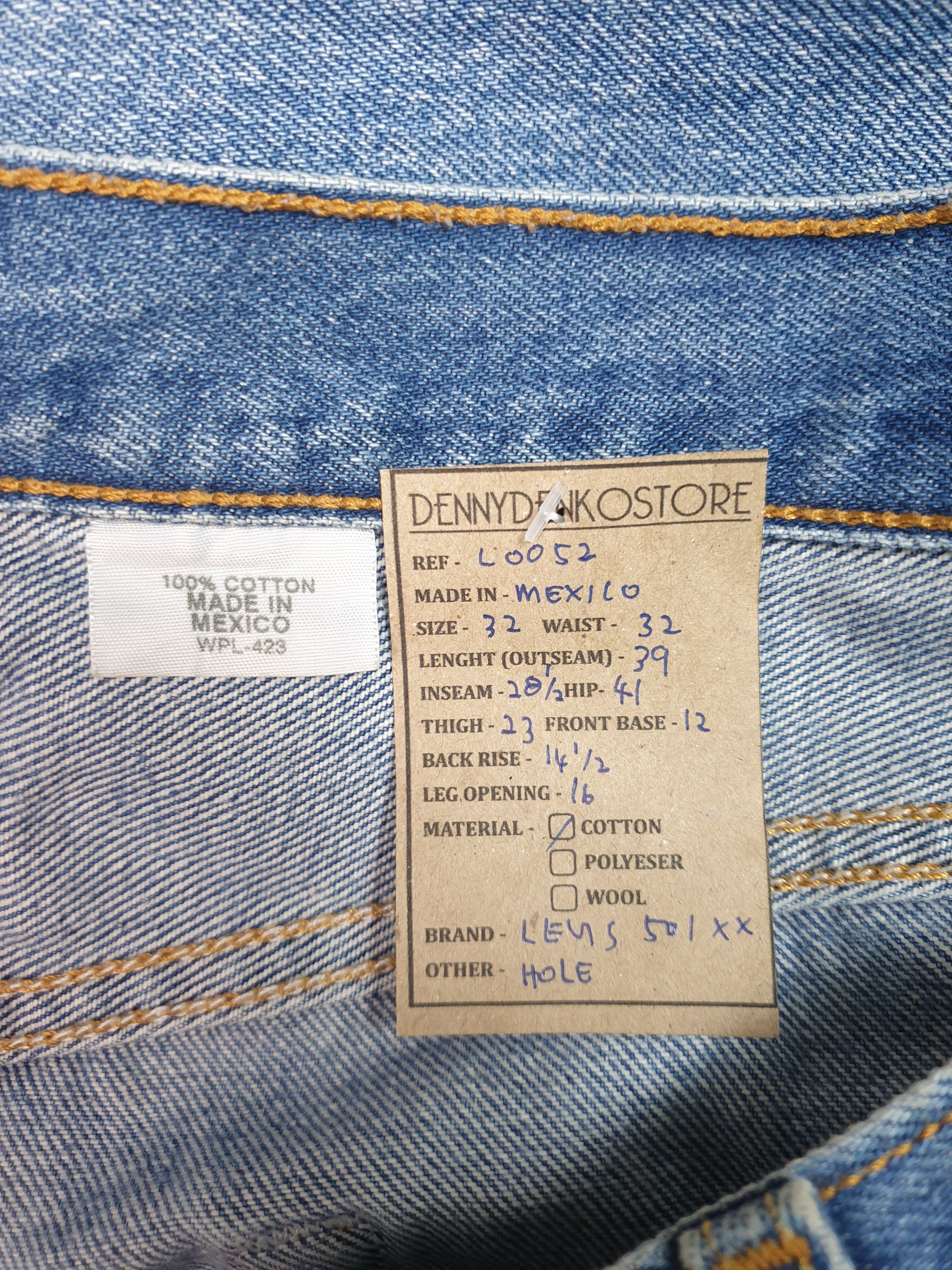 Levi's Vintage Clothing Vintage LEVIS 501 XX Sun Faded Distressed 32X28.5 L0052 Size US 32 / EU 48 - 12 Thumbnail