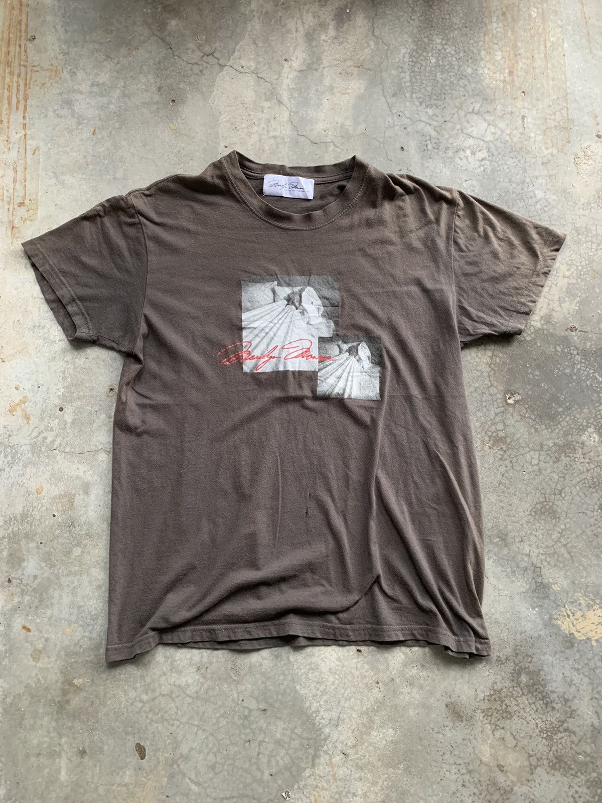 Band Tees Vintage TRASHED Sun Faded Marilyn Monroe Distressed Tshirt Size US M / EU 48-50 / 2 - 2 Thumbnail