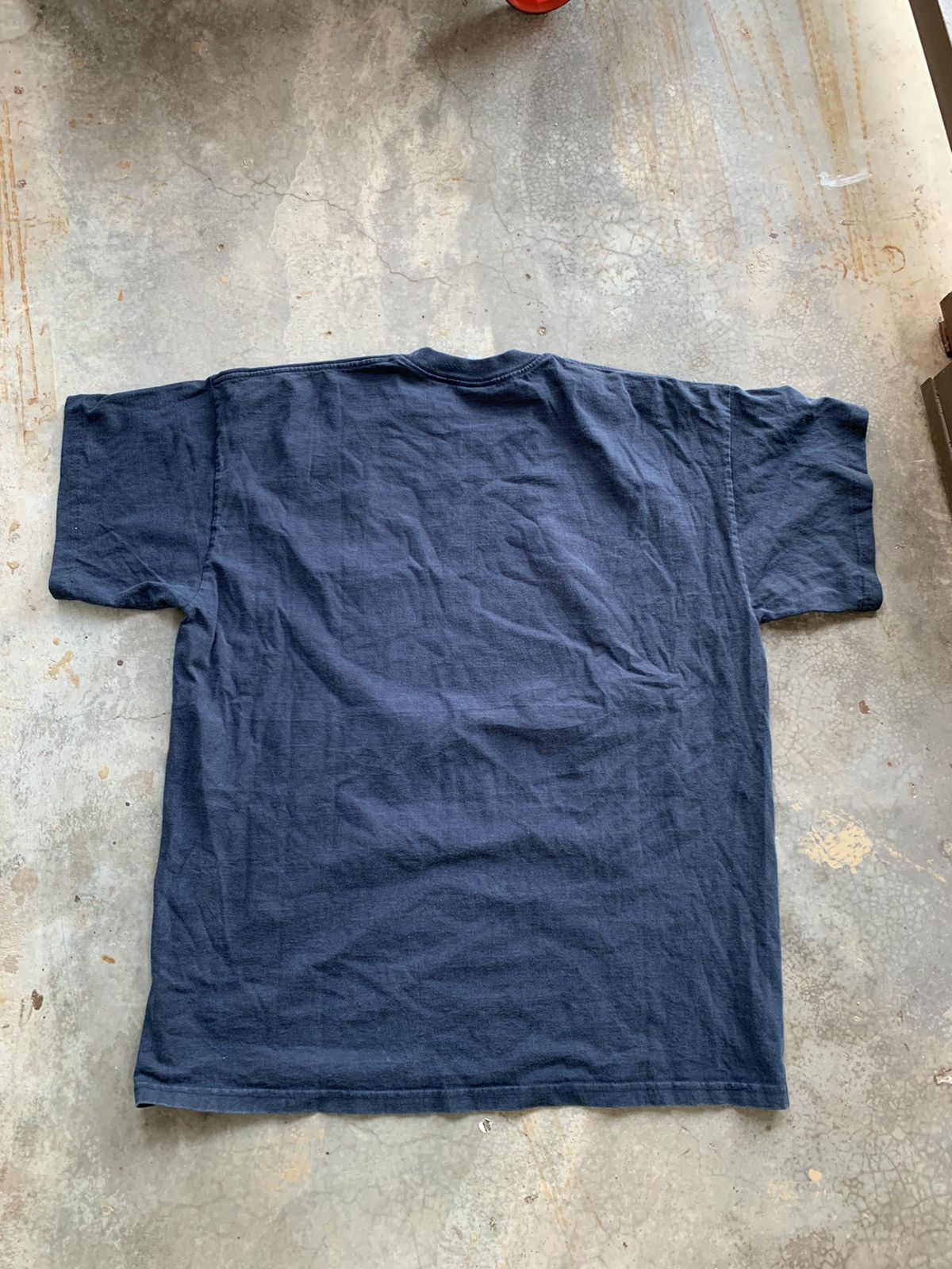Vintage Heavy cotton Vintage Plain Tshirt 90s Size US XXL / EU 58 / 5 - 2 Thumbnail