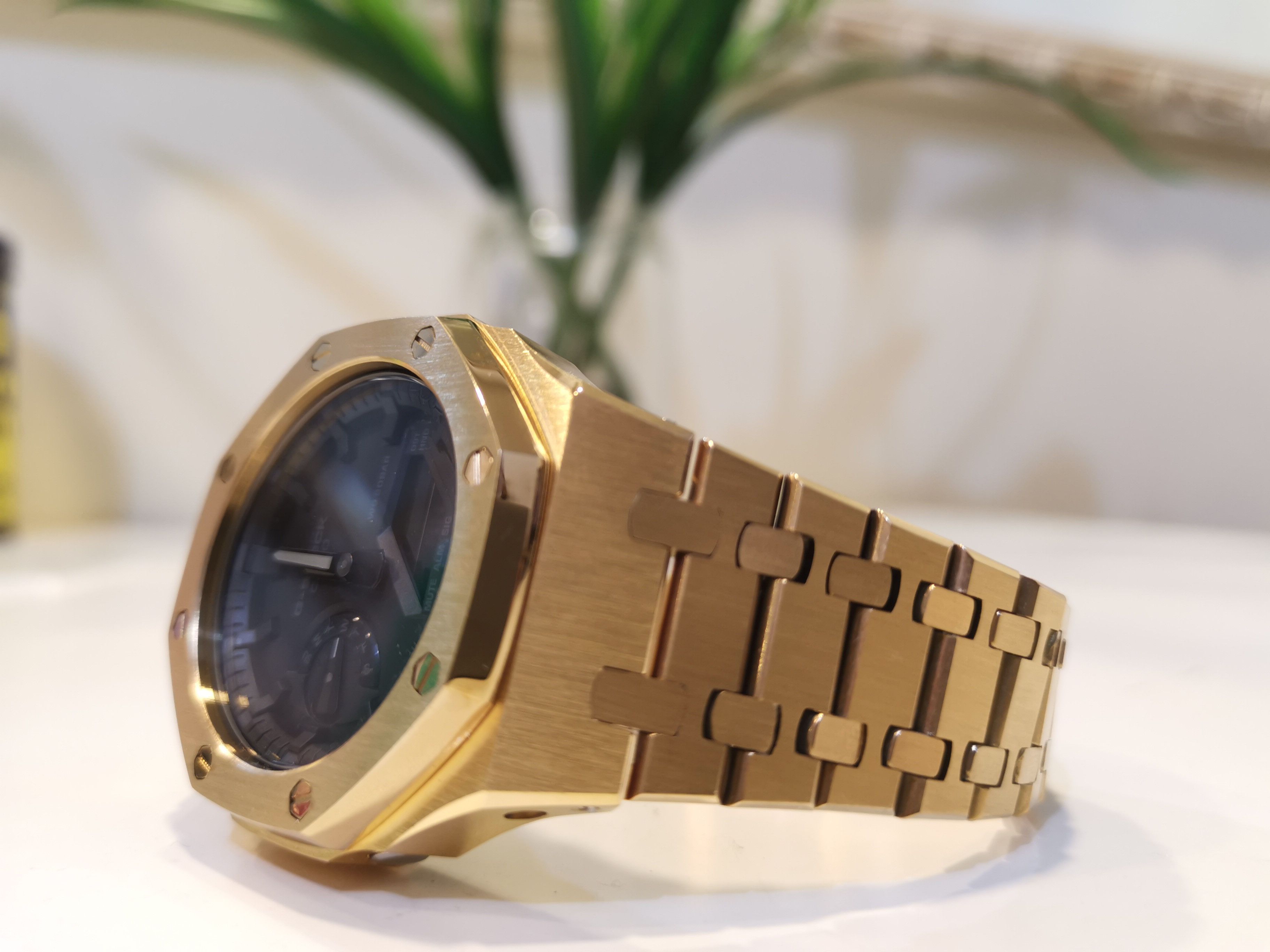 G Shock 💥QUICK SALES💥G-Shock Casioak GA-2100 Gold (44mm) Size 44 - 4 Thumbnail