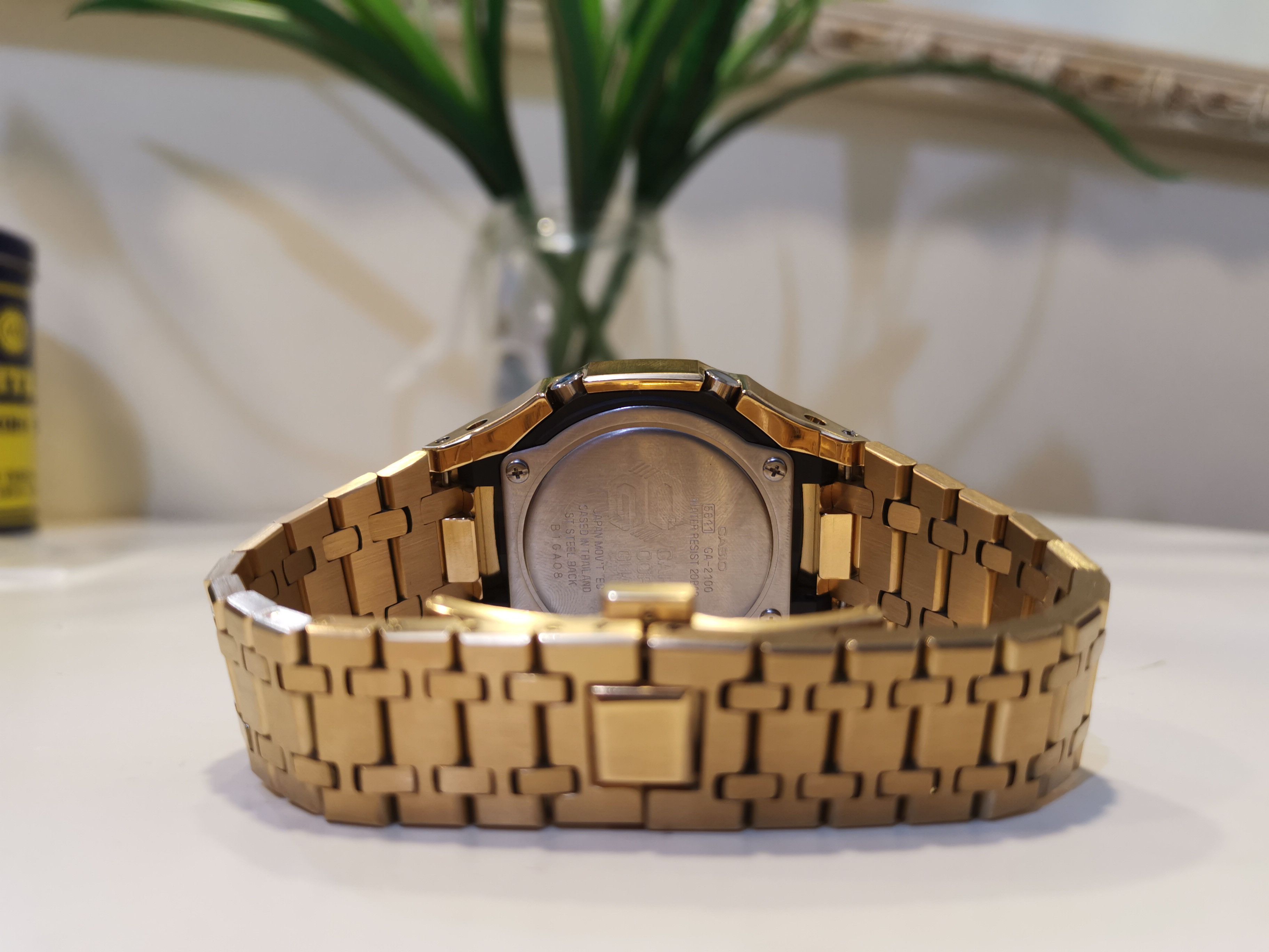 G Shock 💥QUICK SALES💥G-Shock Casioak GA-2100 Gold (44mm) Size 44 - 3 Thumbnail