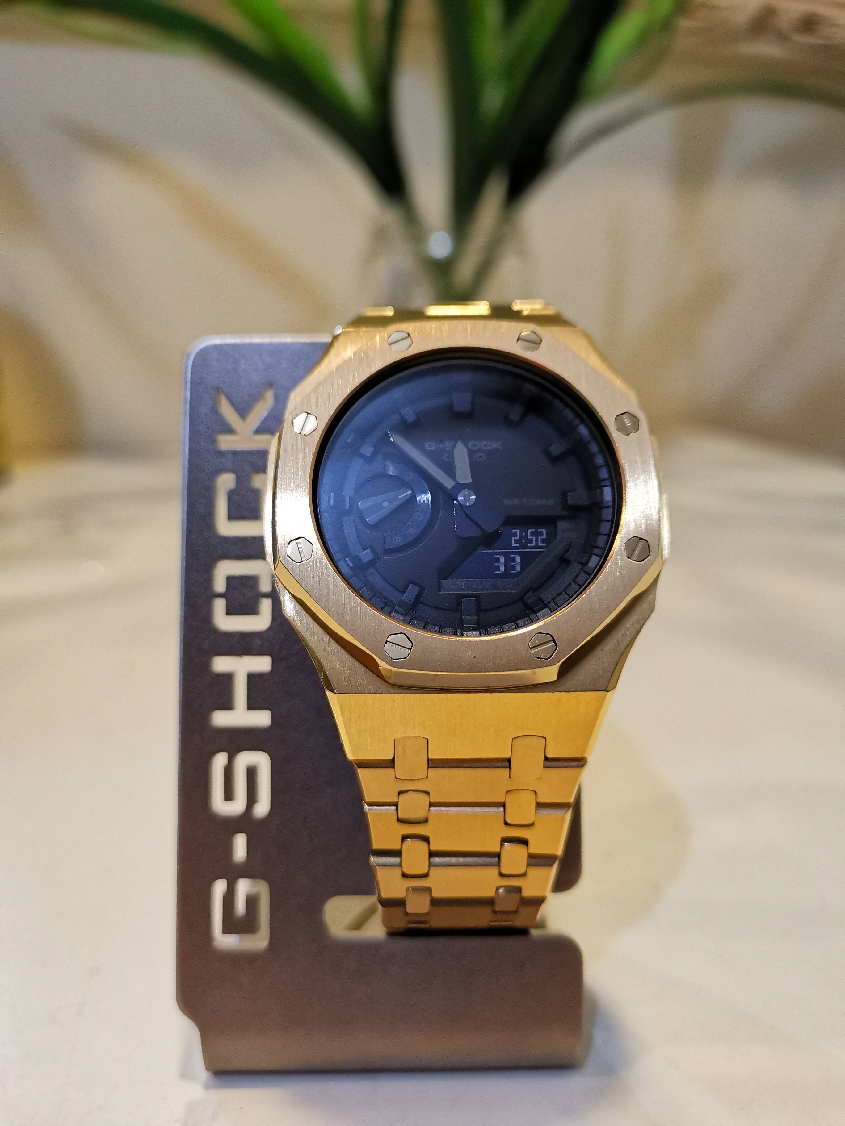 G Shock 💥QUICK SALES💥G-Shock Casioak GA-2100 Gold (44mm) Size 44 - 9 Thumbnail