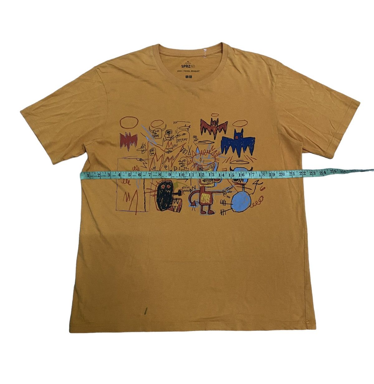 Jean-Michel Basquiat × Uniqlo SPRZ Ny Jean-Michel Basquiat Uniqlo Japanese Tee Size US XL / EU 56 / 4 - 8 Thumbnail