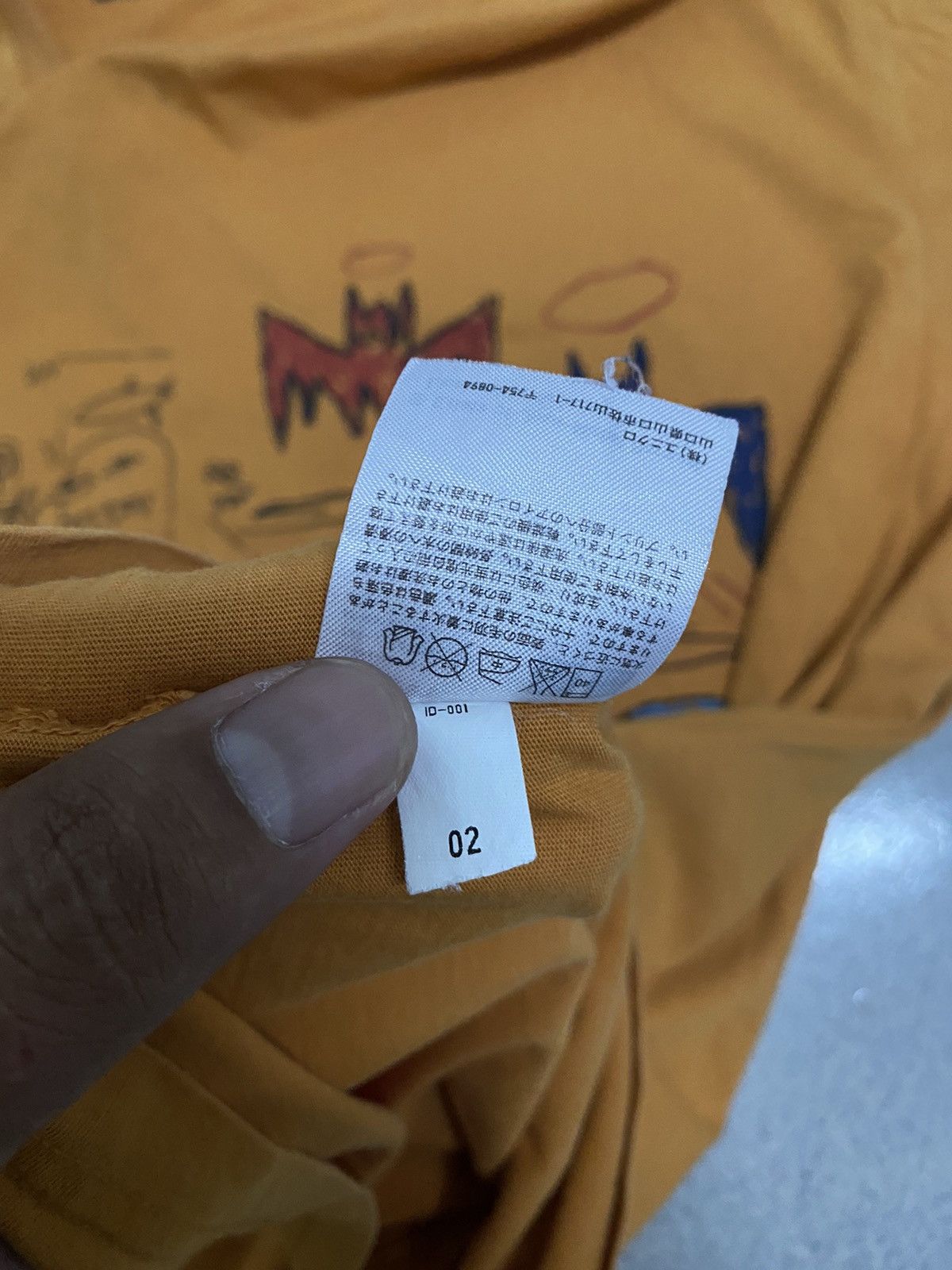 Jean-Michel Basquiat × Uniqlo SPRZ Ny Jean-Michel Basquiat Uniqlo Japanese Tee Size US XL / EU 56 / 4 - 5 Thumbnail