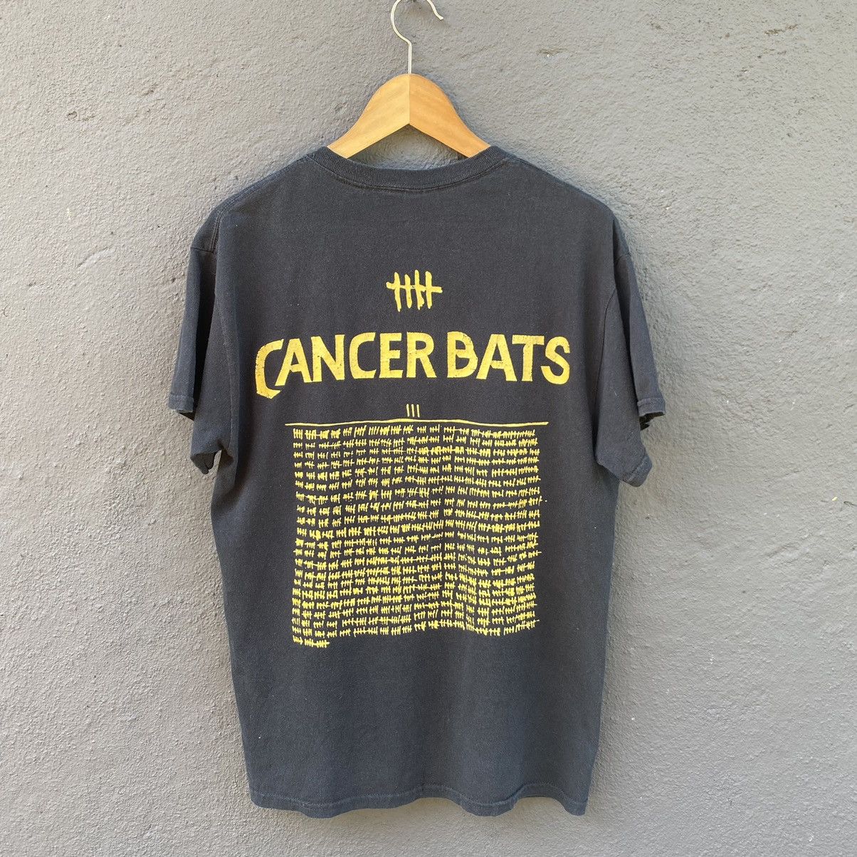 Band Tees Vintage Y2K Cancer Bats Hardcore Punk Band ERD GRUNGE TEE Size US M / EU 48-50 / 2 - 2 Thumbnail
