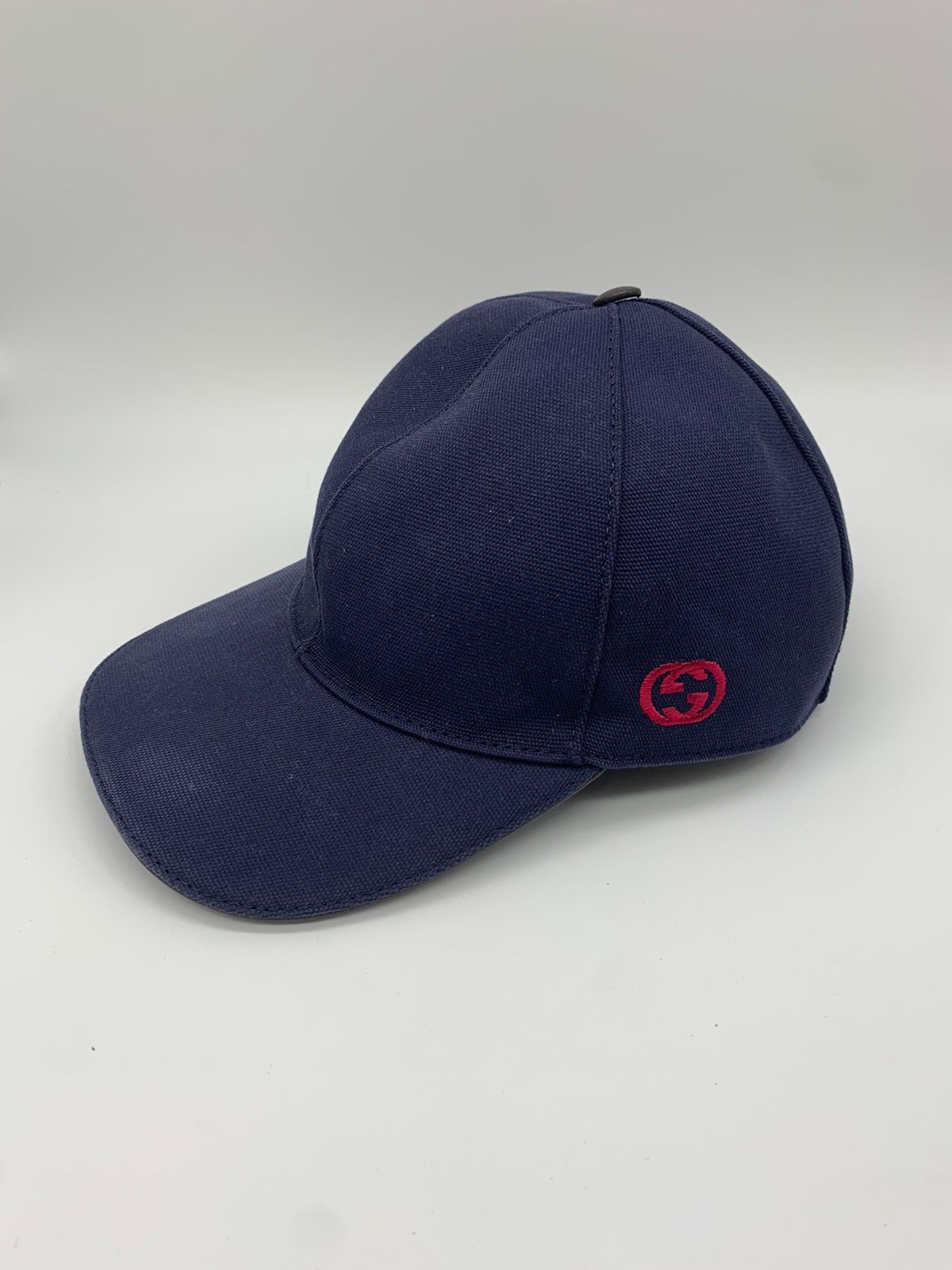 Pre-owned Gucci Navy Fitted Cap