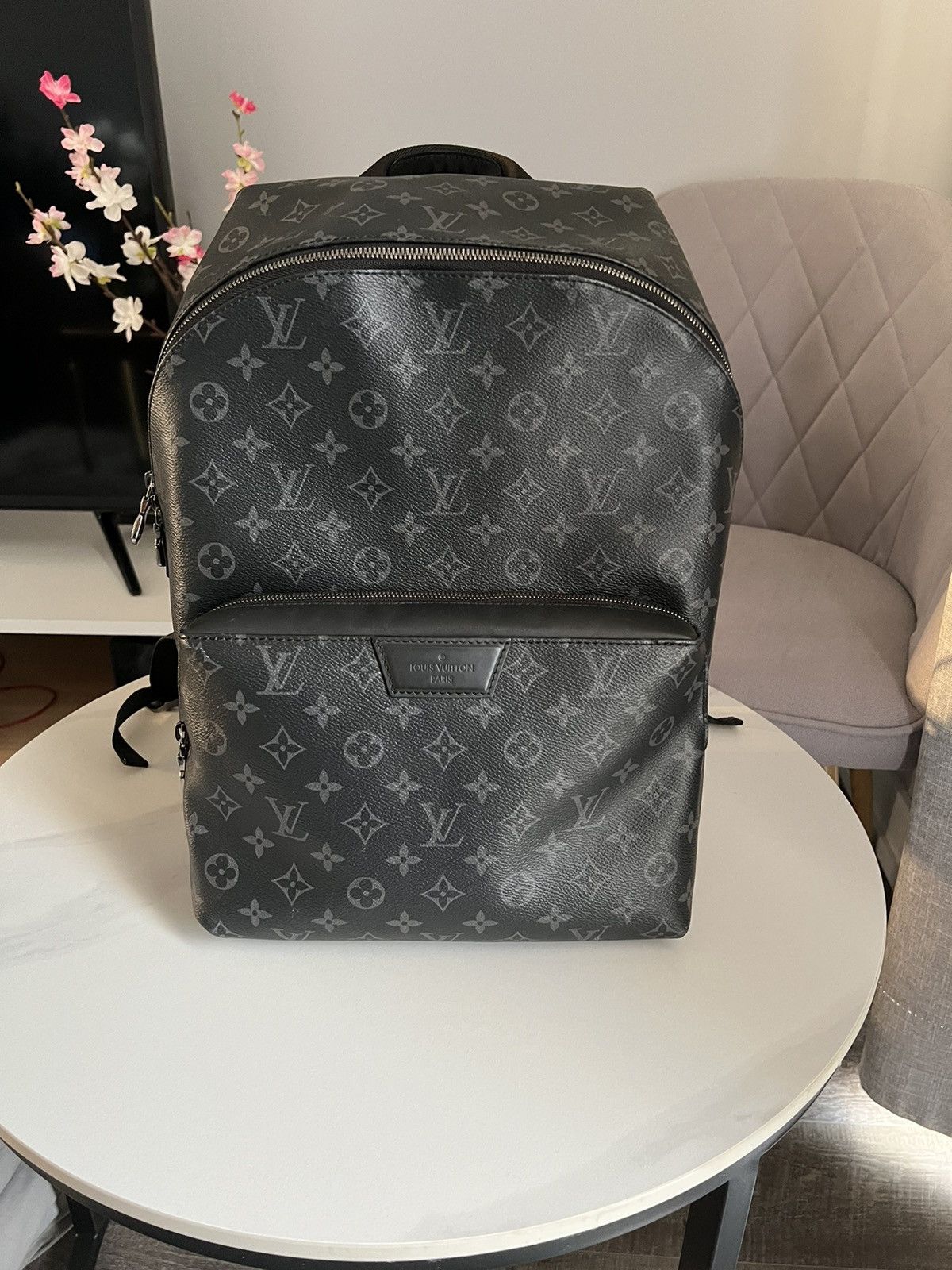 Louis Vuitton LV Backpack discovery PM Green Cloth ref.991104