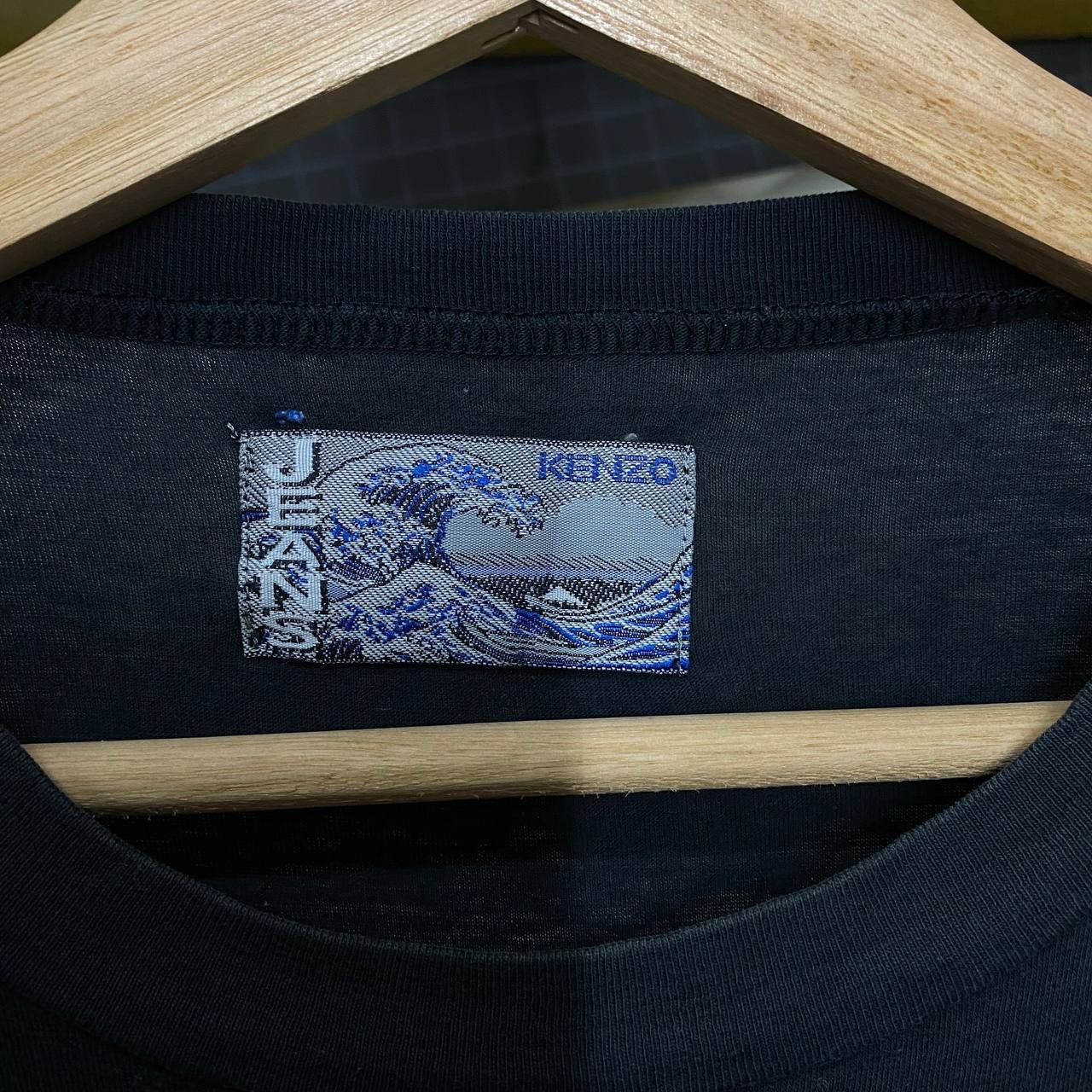Designer Vintage kenzo jeans tee Size US L / EU 52-54 / 3 - 4 Thumbnail