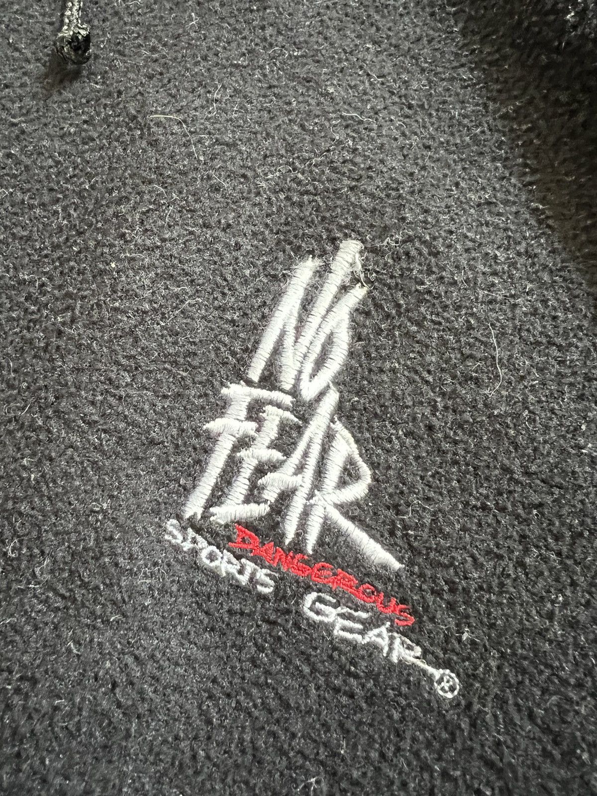 No Fear × Vintage VINTAGE 🏴‍☠️ No Fear Fleece Jacket Size US L / EU 52-54 / 3 - 11 Thumbnail