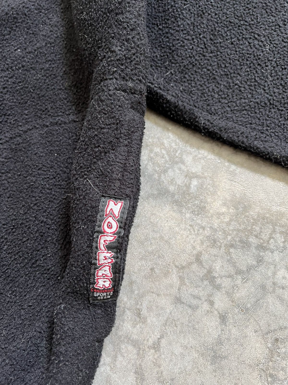 No Fear × Vintage VINTAGE 🏴‍☠️ No Fear Fleece Jacket Size US L / EU 52-54 / 3 - 7 Thumbnail