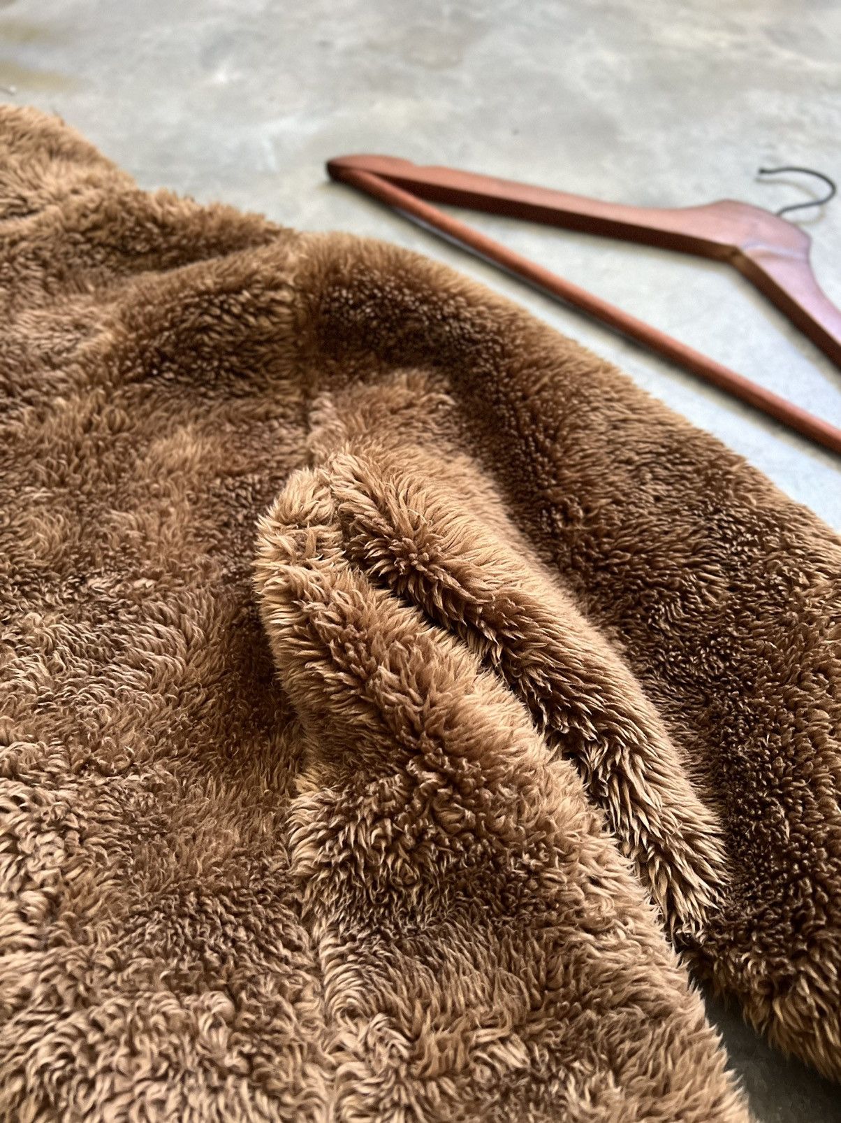 Japanese Brand × Uniqlo × Vintage Uniqlo Hairy Fleece Riversible Jacket Size US S / EU 44-46 / 1 - 17 Thumbnail