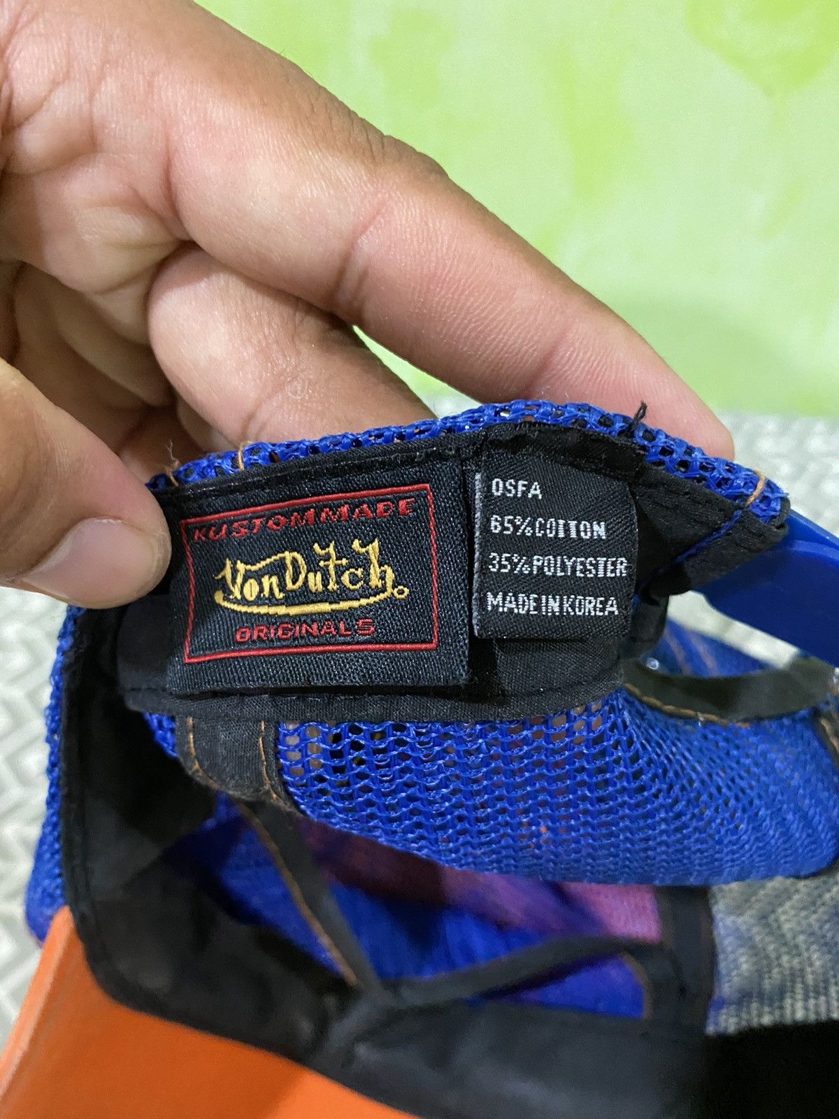 Von Dutch Von Dutch Trucker hat Size ONE SIZE - 8 Thumbnail