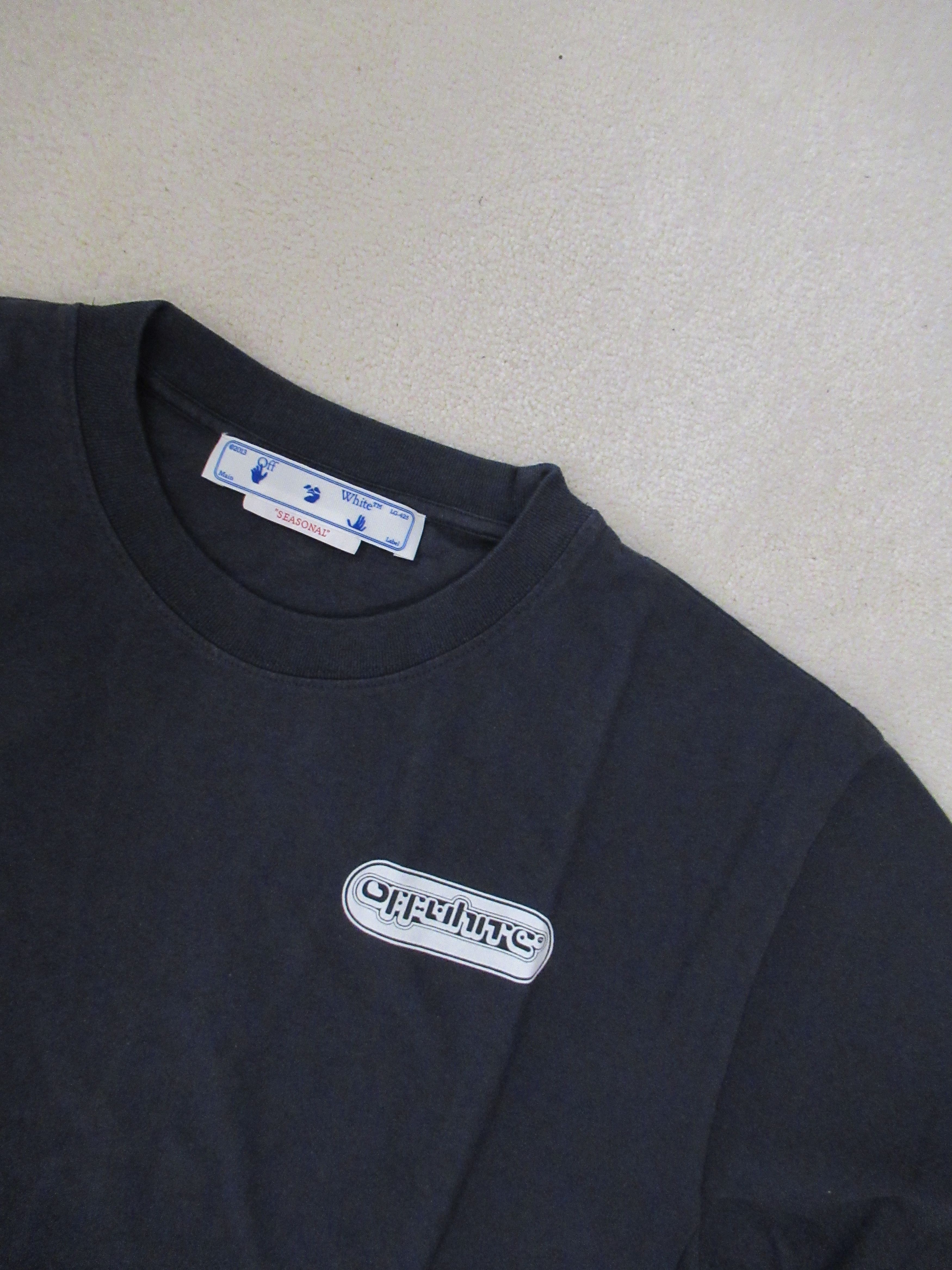 Off-White Off White Navy Arrows Graphic Virgil New Small Size US S / EU 44-46 / 1 - 3 Thumbnail