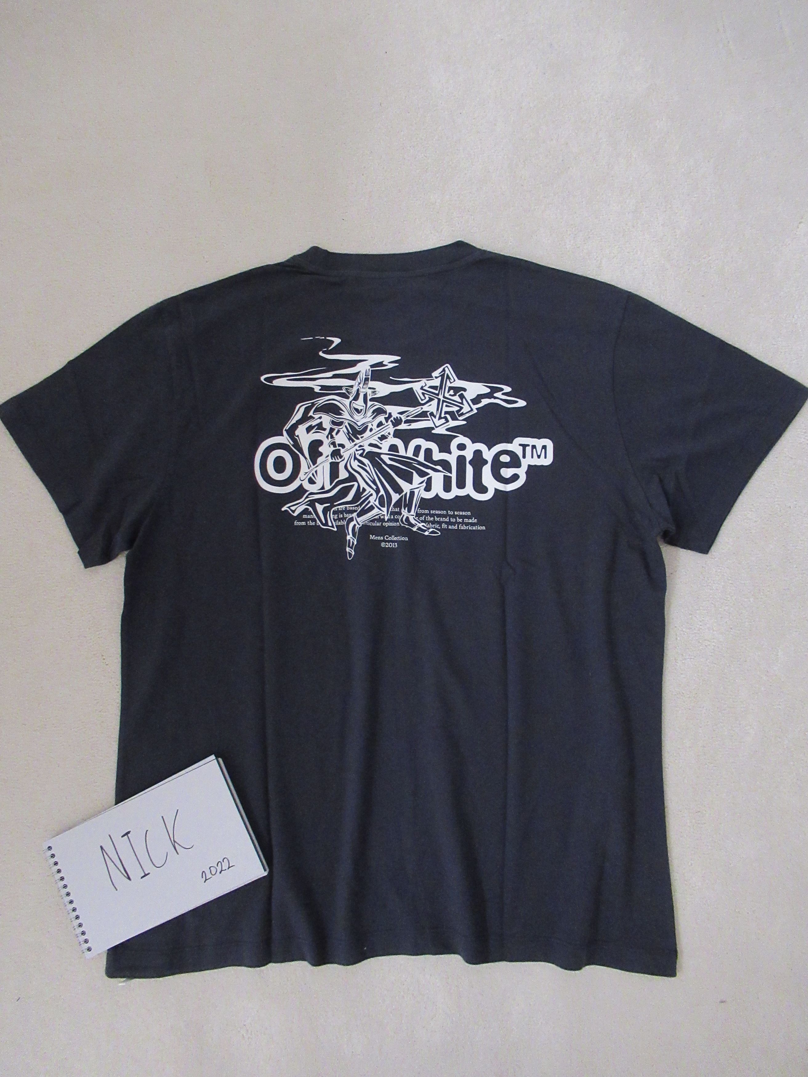 Off-White Off White Navy Arrows Graphic Virgil New Small Size US S / EU 44-46 / 1 - 1 Thumbnail