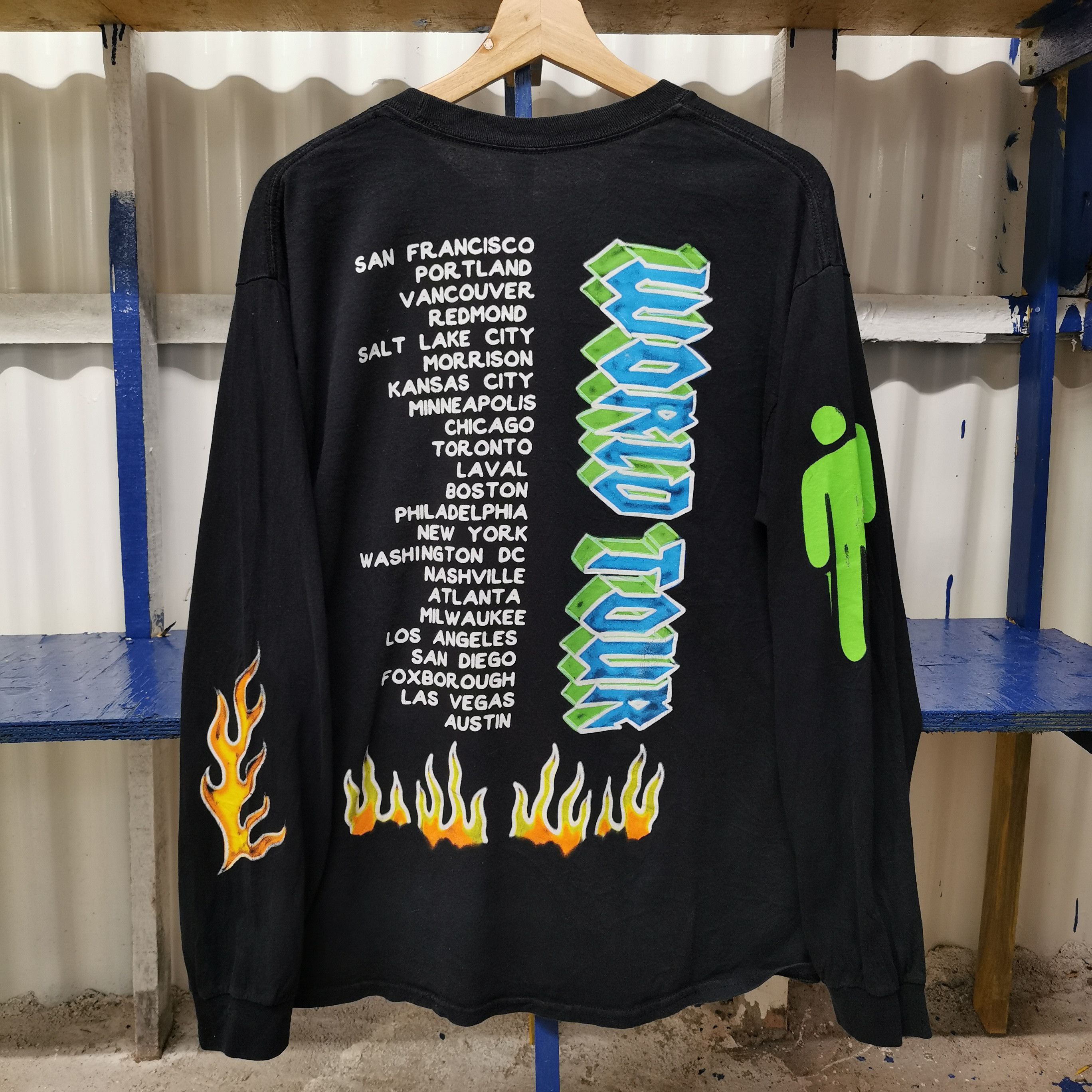 Band Tees × Billie Eilish BILLIE EILISH World Tour Tee Size US L / EU 52-54 / 3 - 7 Thumbnail