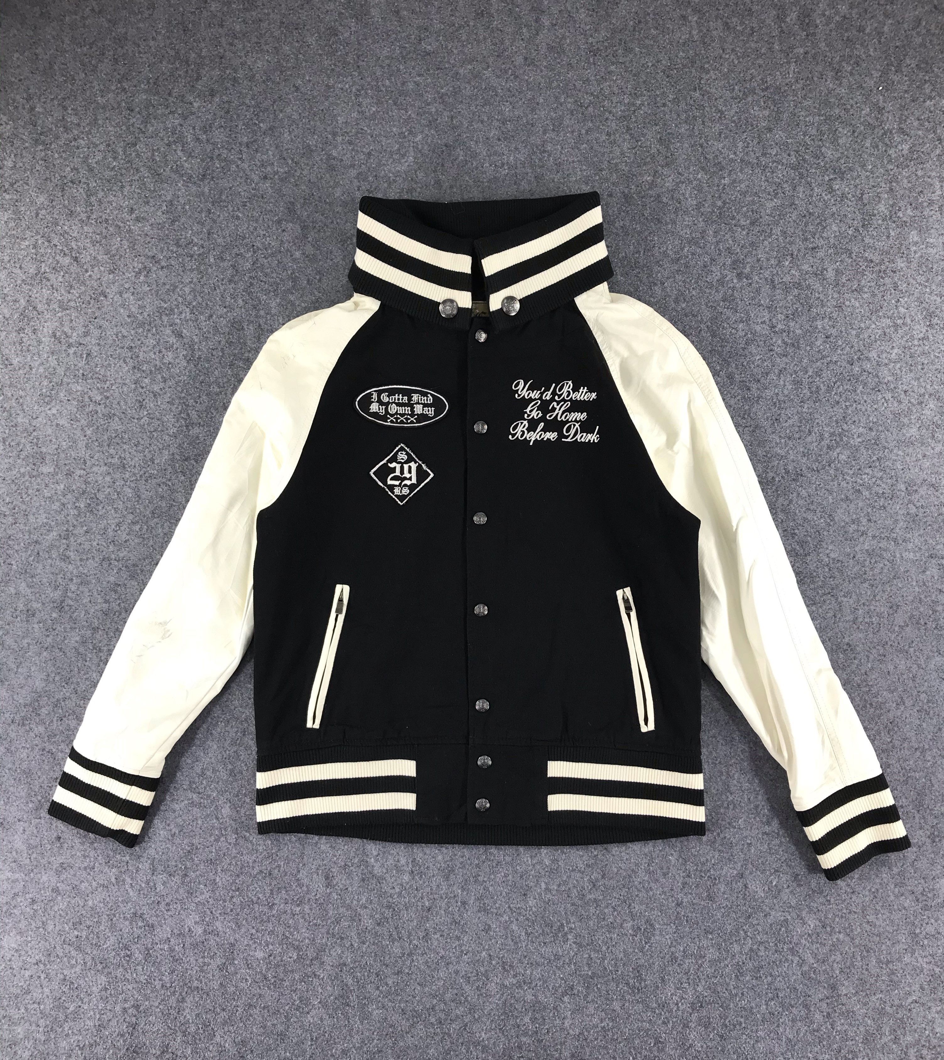 Vintage Create Barefoot Varsity Jacket-M102
