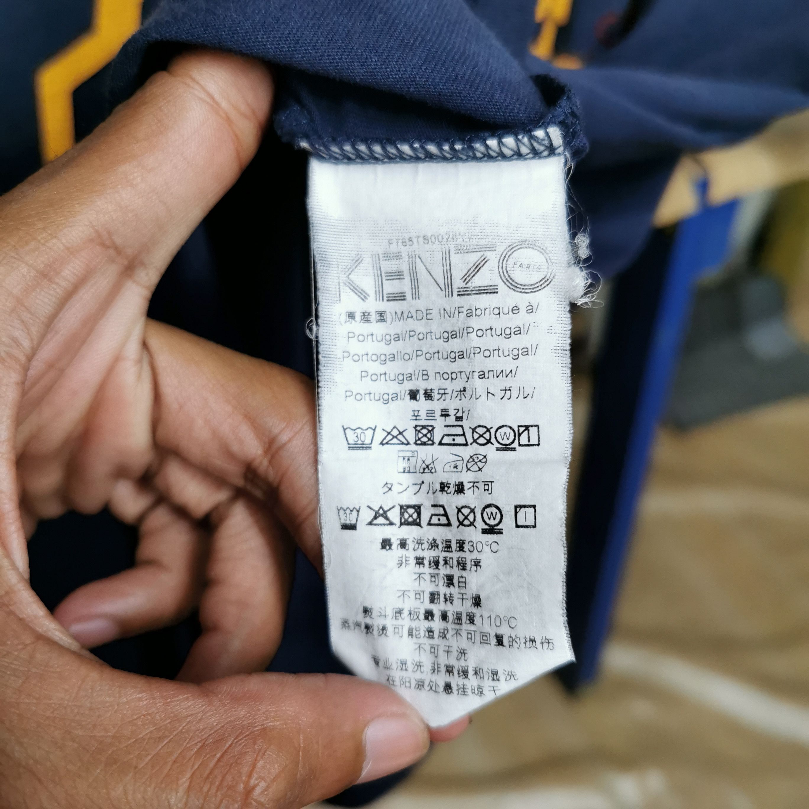 Kenzo Kenzo geo tiger tee Size US XL / EU 56 / 4 - 4 Thumbnail
