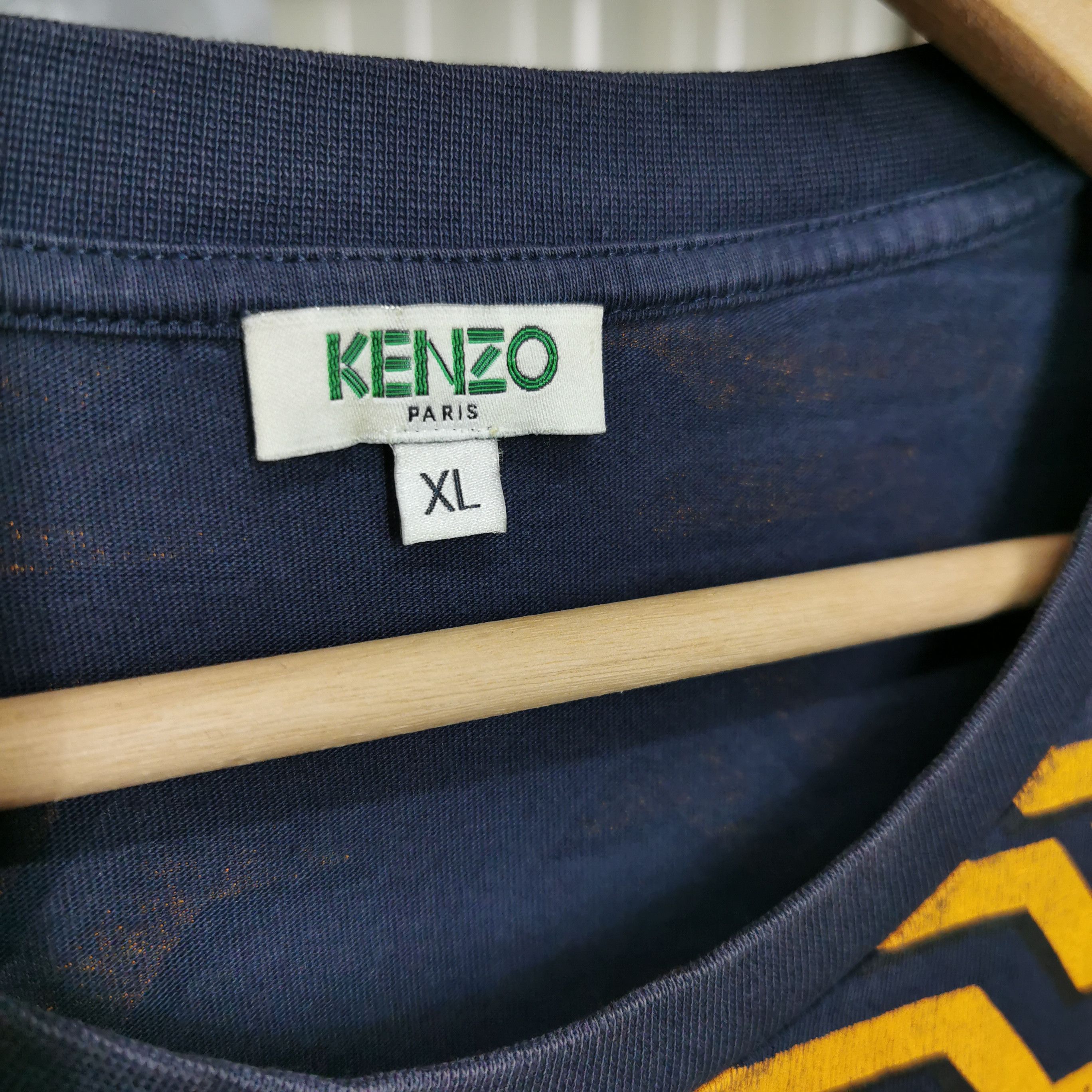 Kenzo Kenzo geo tiger tee Size US XL / EU 56 / 4 - 3 Thumbnail