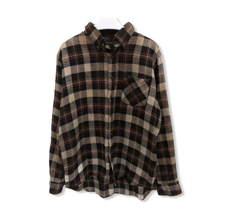 Kansai Yamamoto Kbs Vintage KANSAI Yamamoto Homme Plaid Tartan Flannel ...