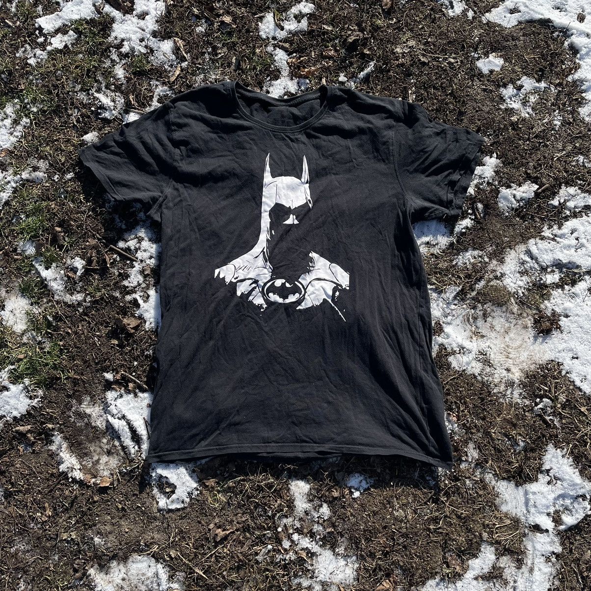 Vintage Y2K BatMan Horror Face Band Tee Buymypiece 90s