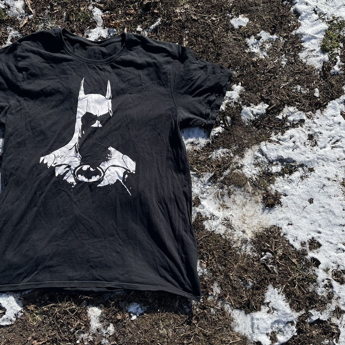 Vintage Y2K BatMan Horror Face Band Tee Buymypiece 90s