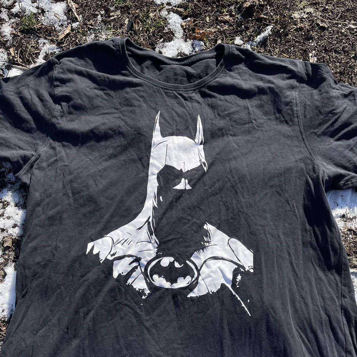 Vintage Y2K BatMan Horror Face Band Tee Buymypiece 90s