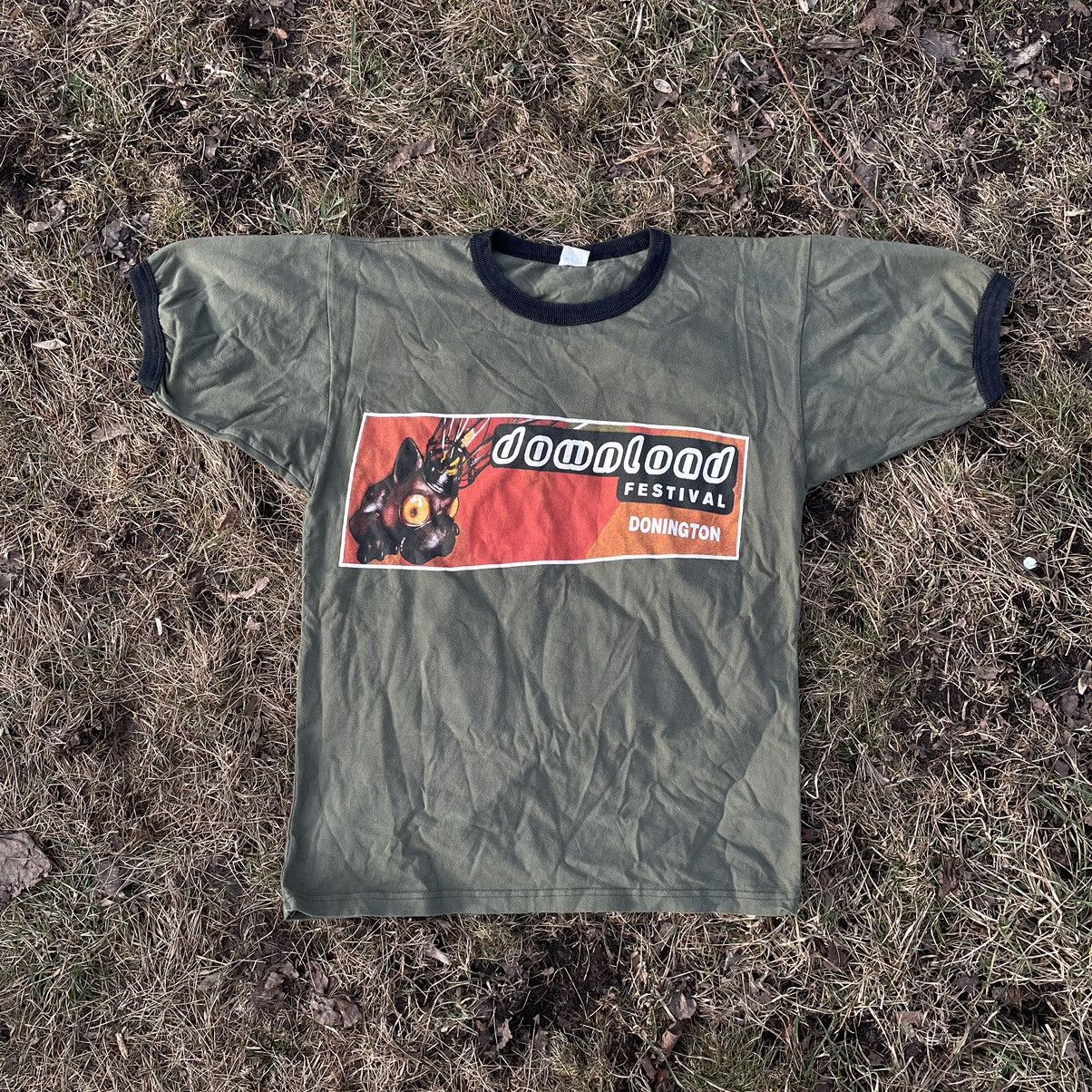Vintage Vintage 90s Download Festival Graphic Tee Sun Faded Rave M Size US M / EU 48-50 / 2 - 1 Thumbnail
