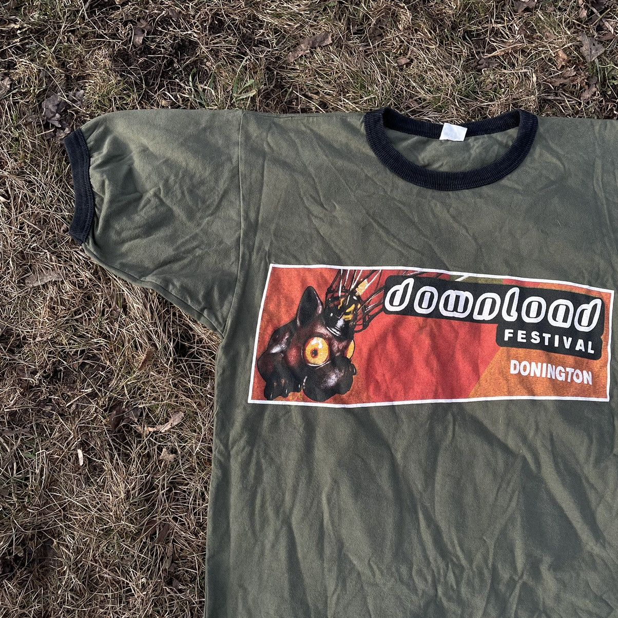 Vintage Vintage 90s Download Festival Graphic Tee Sun Faded Rave M Size US M / EU 48-50 / 2 - 4 Thumbnail
