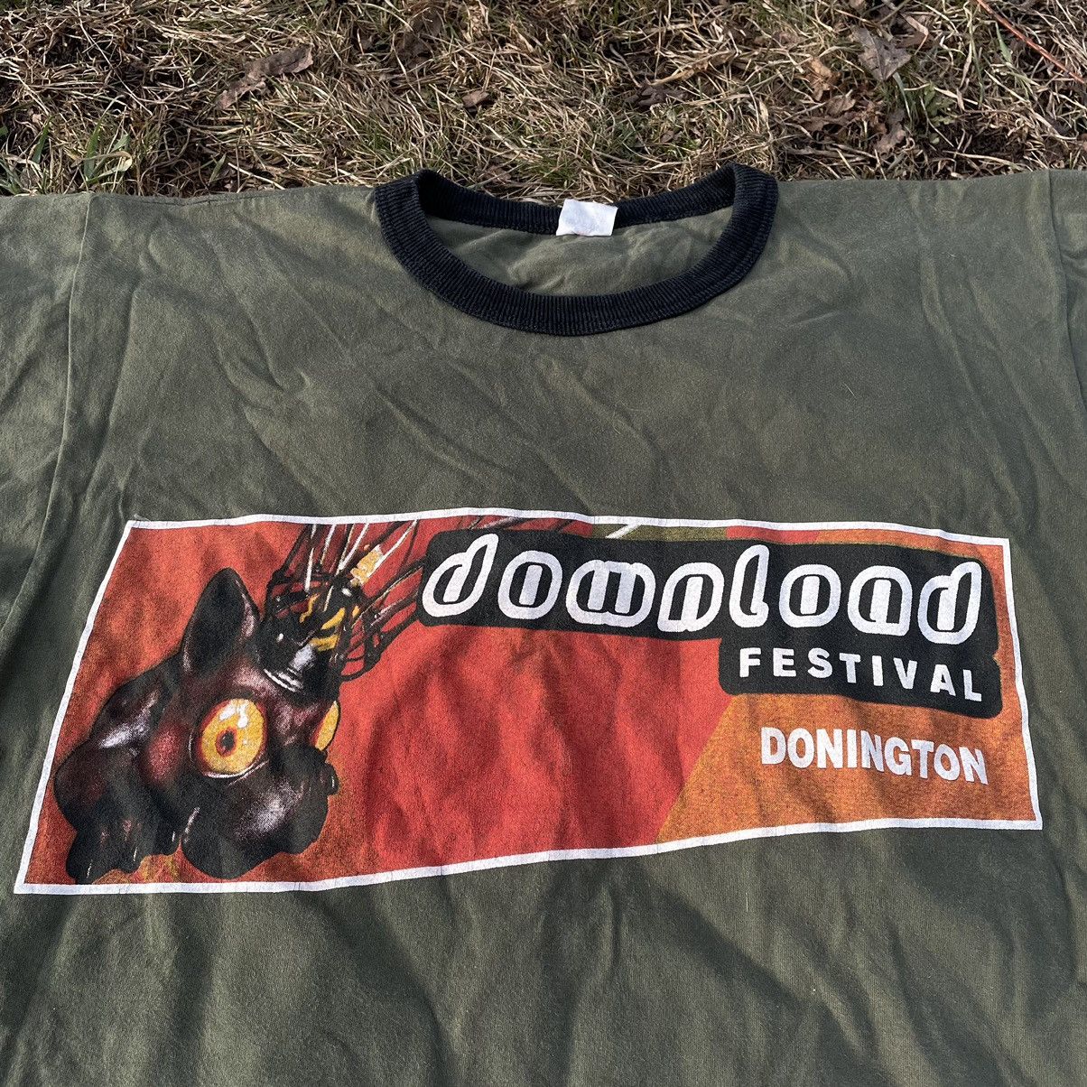 Vintage Vintage 90s Download Festival Graphic Tee Sun Faded Rave M Size US M / EU 48-50 / 2 - 2 Thumbnail