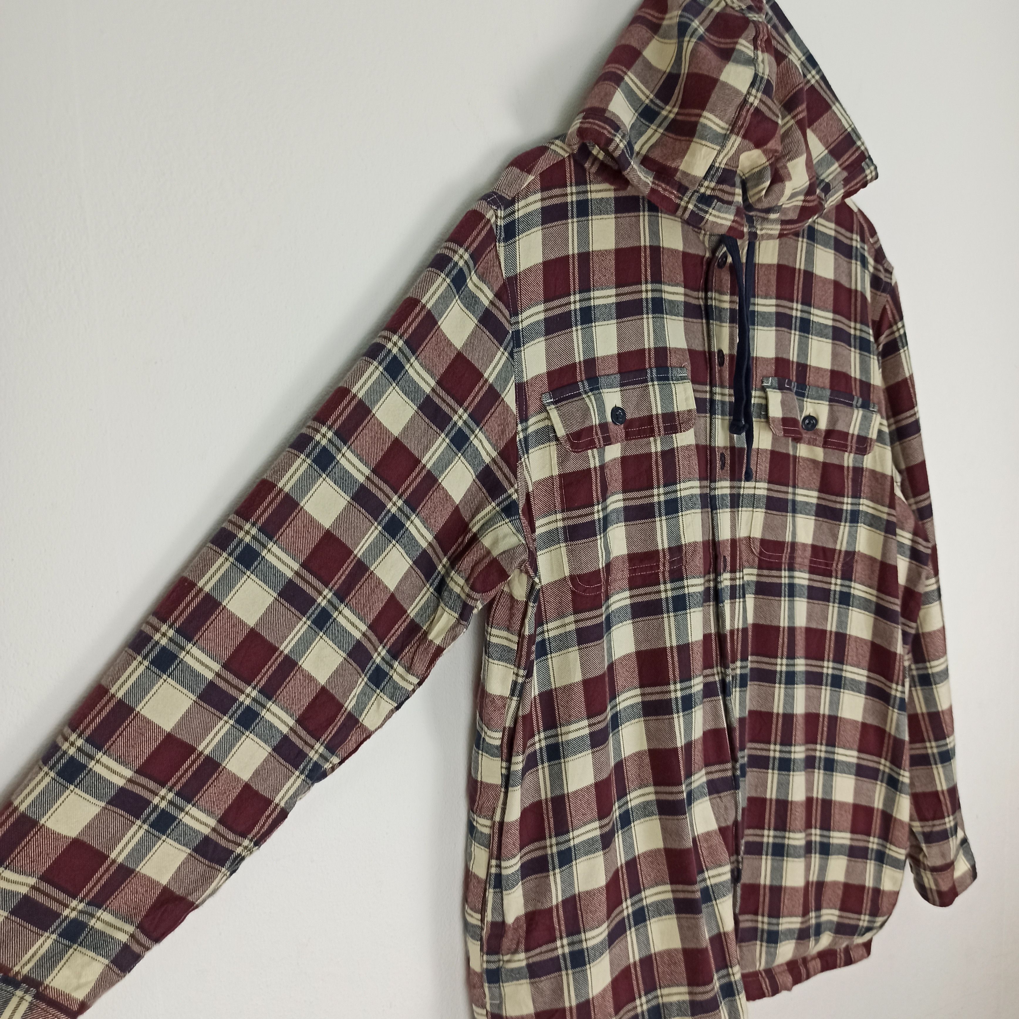 L.L. Bean 🔥STEALS🔥 Men's Fleece-Lined Flannel Hoodie at L.L.Bean Size US L / EU 52-54 / 3 - 3 Thumbnail