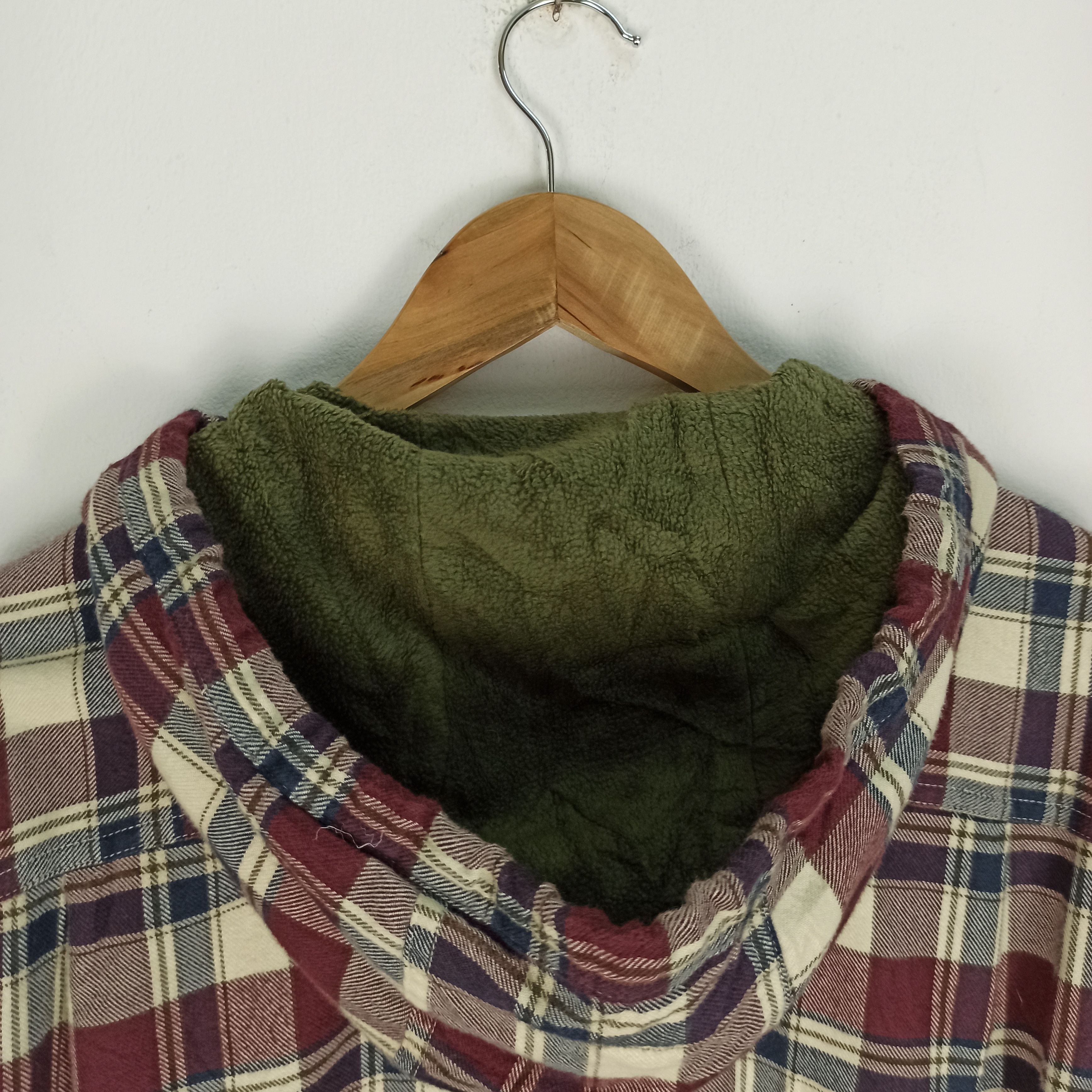 L.L. Bean 🔥STEALS🔥 Men's Fleece-Lined Flannel Hoodie at L.L.Bean Size US L / EU 52-54 / 3 - 6 Thumbnail