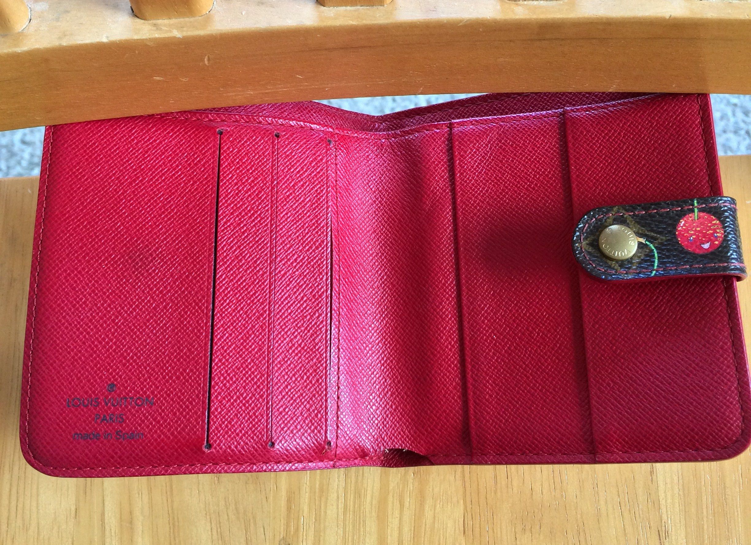 Louis Vuitton × Takashi Murakami S/S 2005 Louis Vuitton x Murakami Cherry Monogram Wallet Size ONE SIZE - 4 Thumbnail