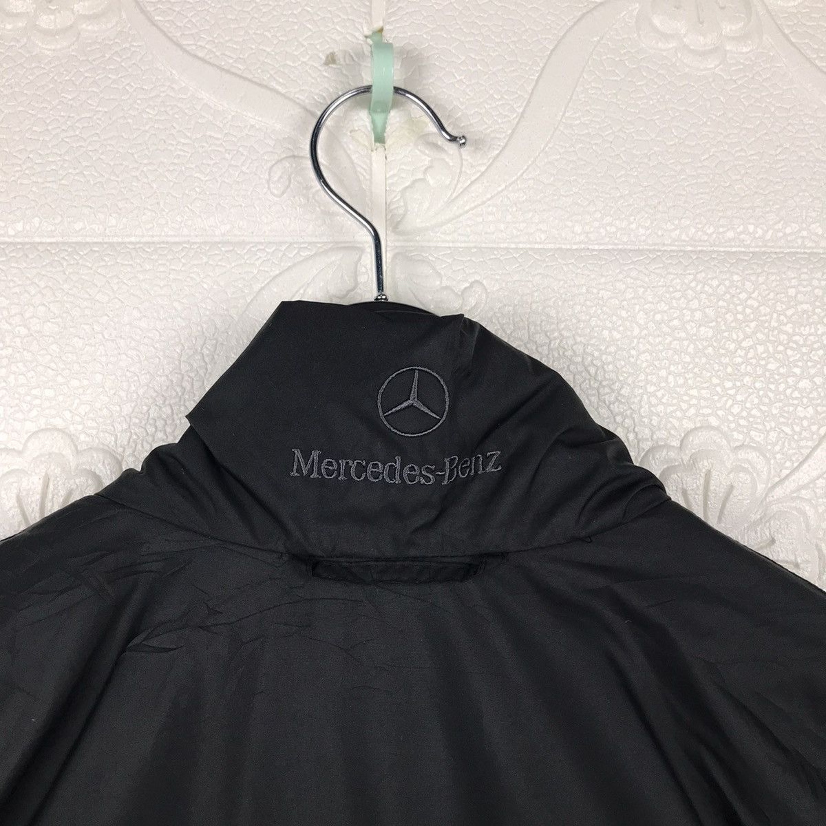 Designer × Mercedes-Benz Vintage Mercedes Schoffel Embroidery Quilted Vest Jacket Size US L / EU 52-54 / 3 - 8 Thumbnail