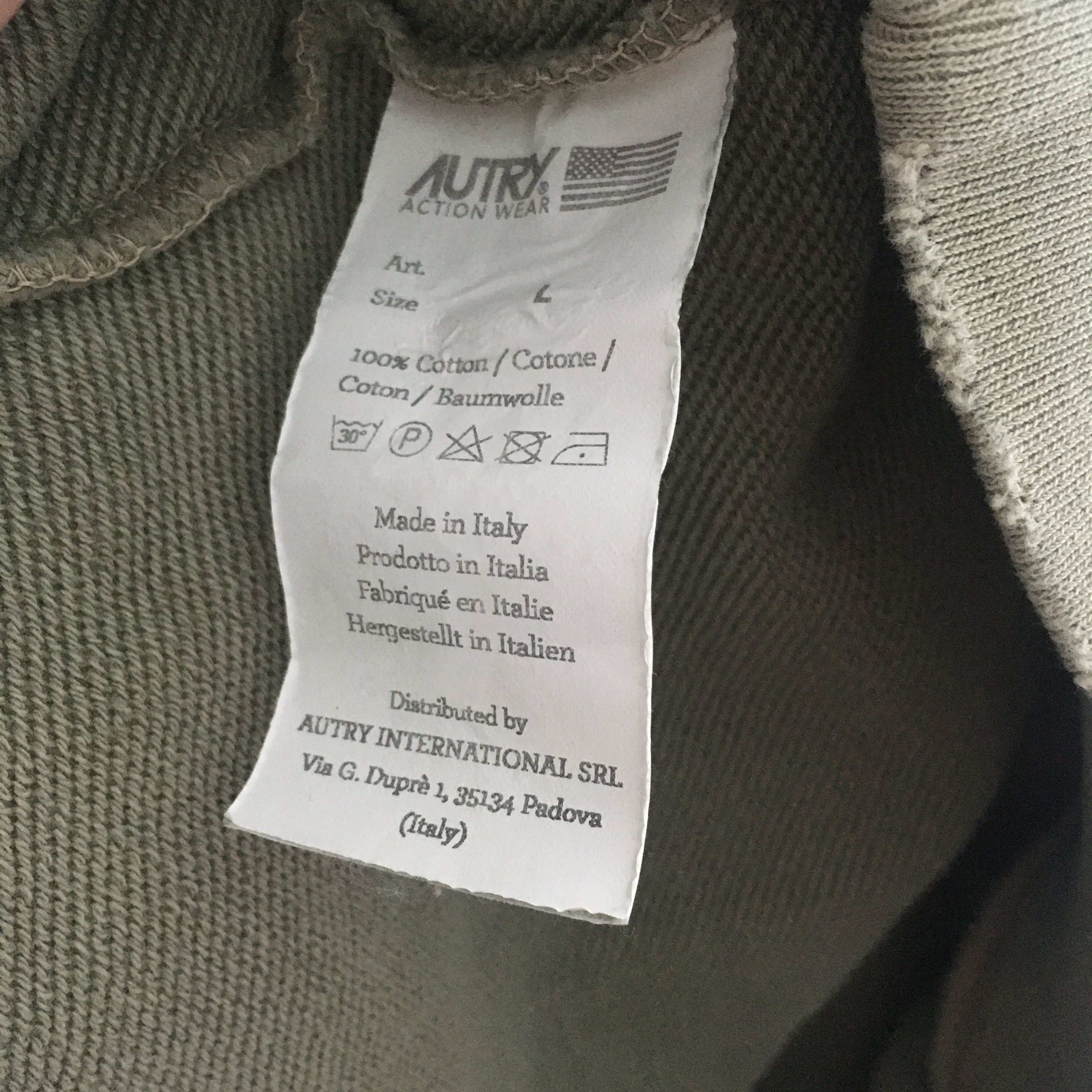 AUTRY 🇺🇸Super Vintage Crewneck Sweatshirt🇮🇹 Size US L / EU 52-54 / 3 - 7 Thumbnail