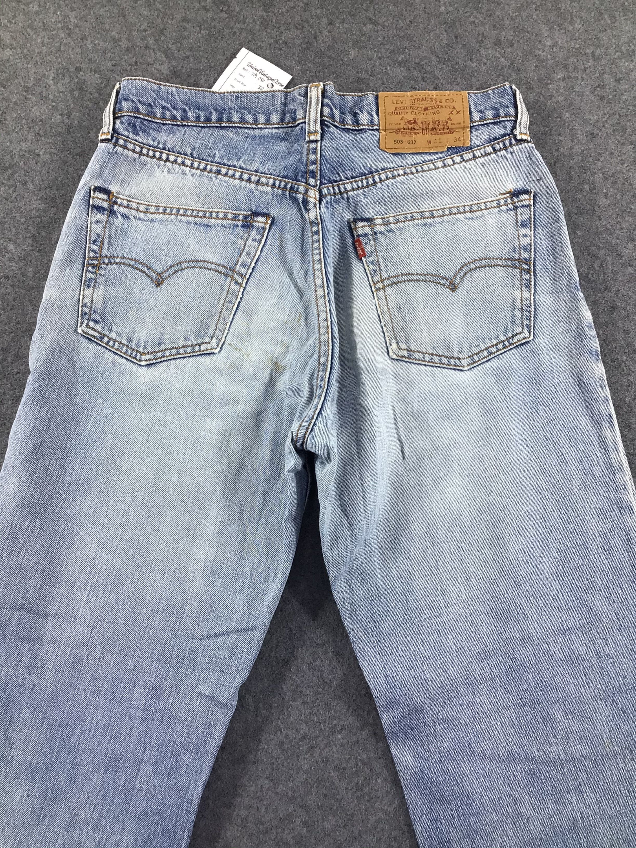 Levi's × Vintage Vintage Levis 503 Jeans-JM050 Size US 31 - 3 Thumbnail