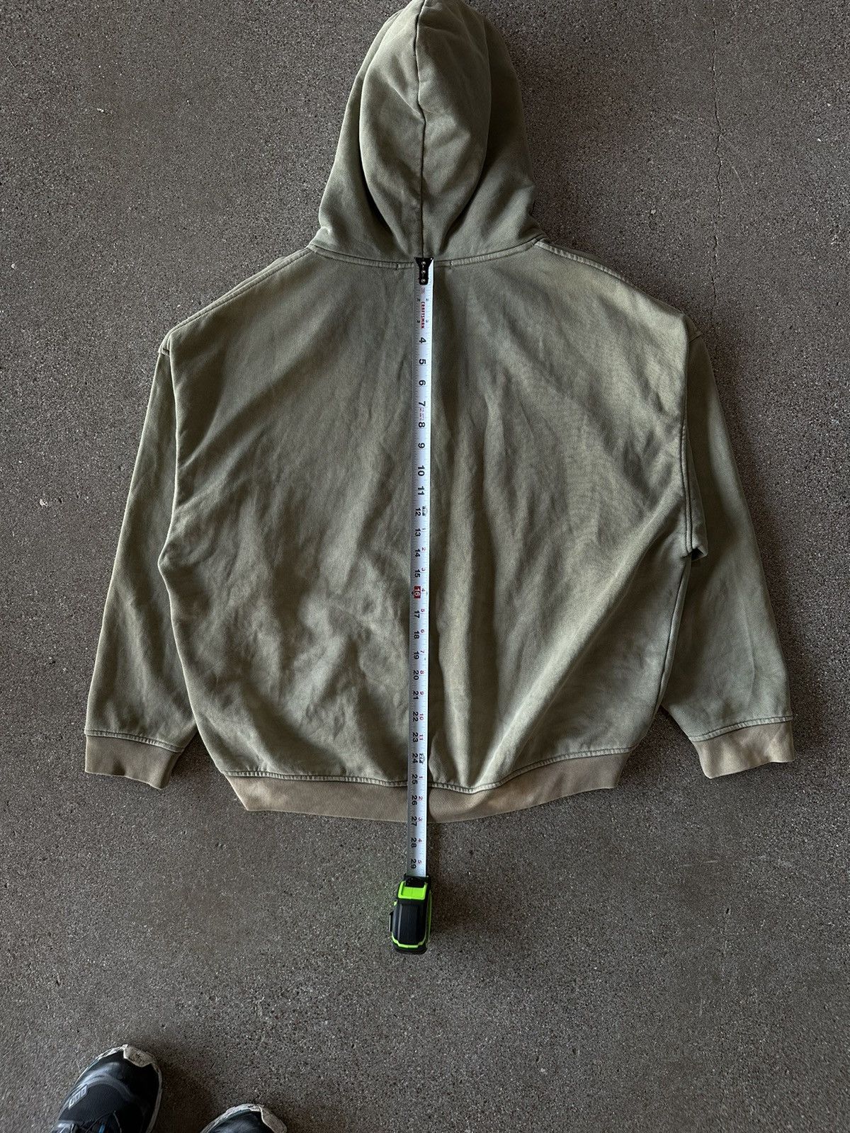 FFFPOSTALSERVICE FFFPOSTALSERVICE garment dyed hoodie in green Size US M / EU 48-50 / 2 - 5 Thumbnail