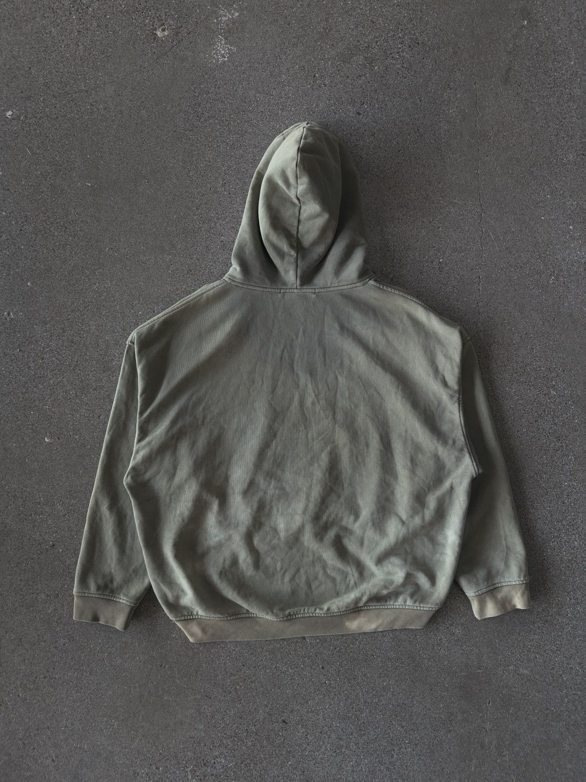 FFFPOSTALSERVICE FFFPOSTALSERVICE garment dyed hoodie in green Size US M / EU 48-50 / 2 - 3 Thumbnail