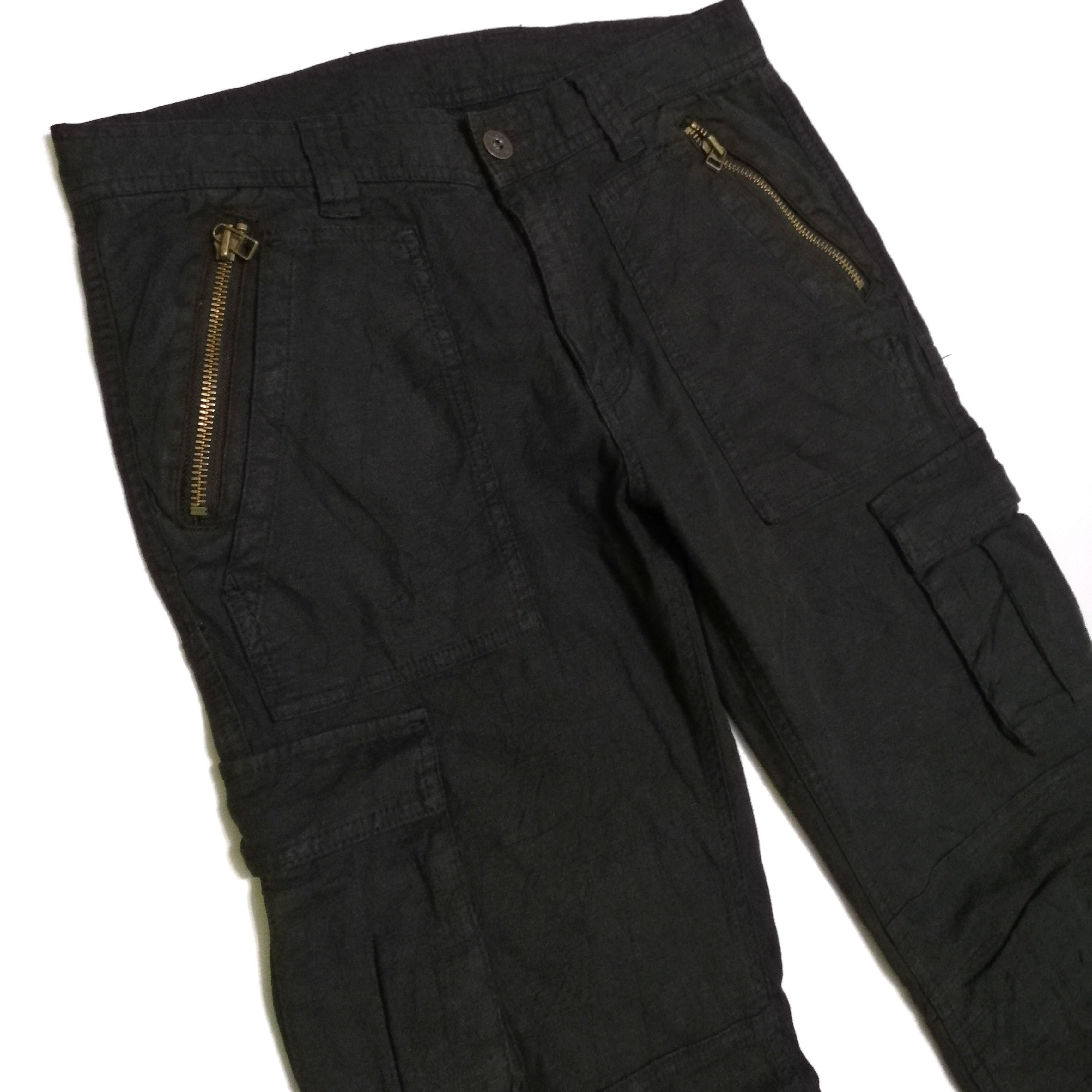 Japanese Brand Japanese brands Takeo kikuchi cargo zipper pants parachute Size US 32 / EU 48 - 3 Thumbnail