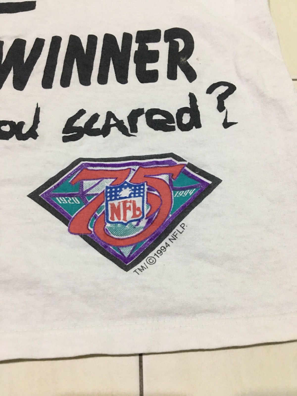 NFL × Vintage Vintage NFL NFLP SAN FRANCISCO 94 pro player football Tee Size US L / EU 52-54 / 3 - 4 Thumbnail