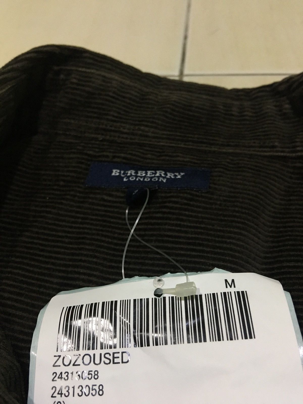 Burberry Burberry Corduroy Velvet Button Jacket Size US XS / EU 42 / 0 - 4 Thumbnail